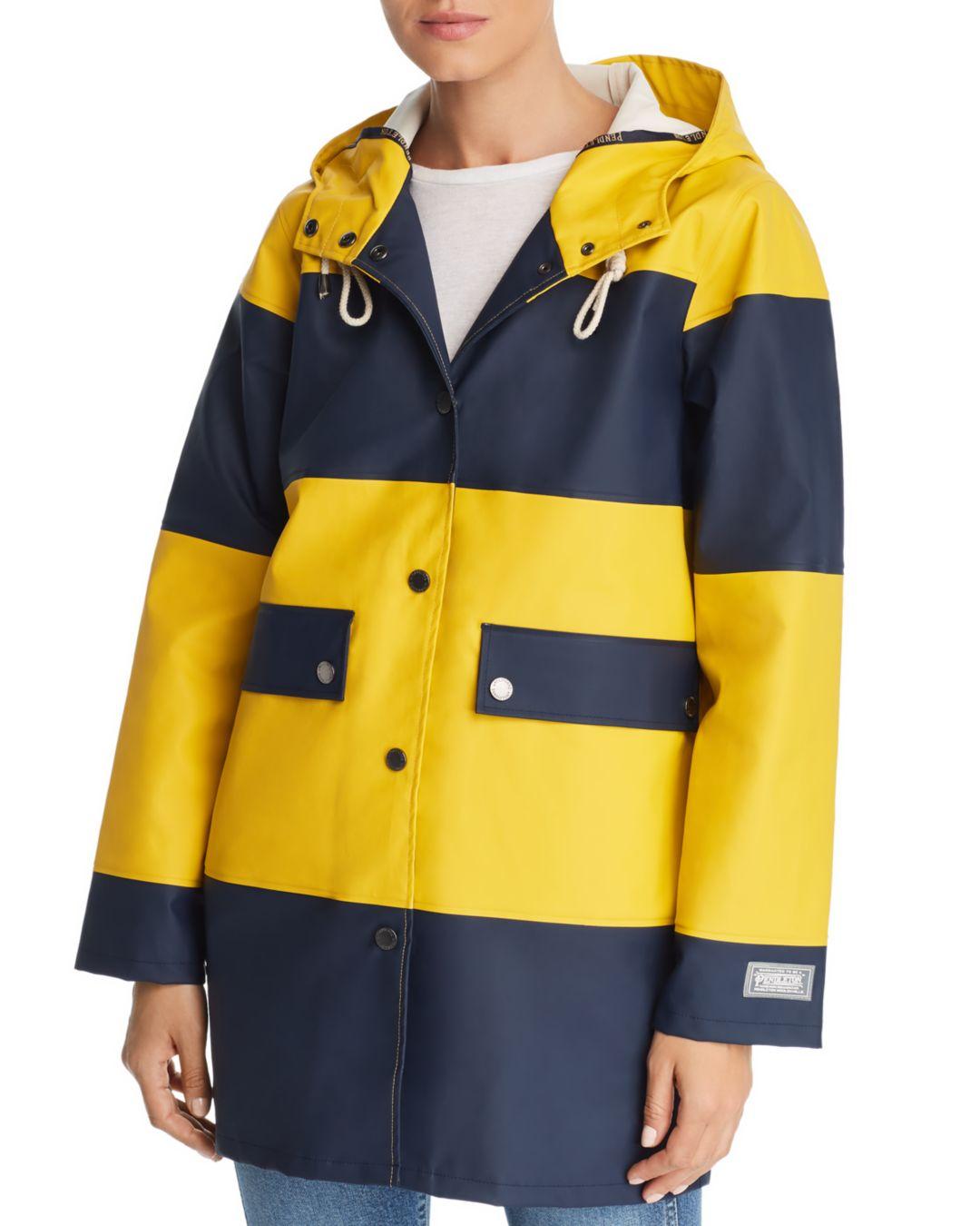 yellow slicker raincoat