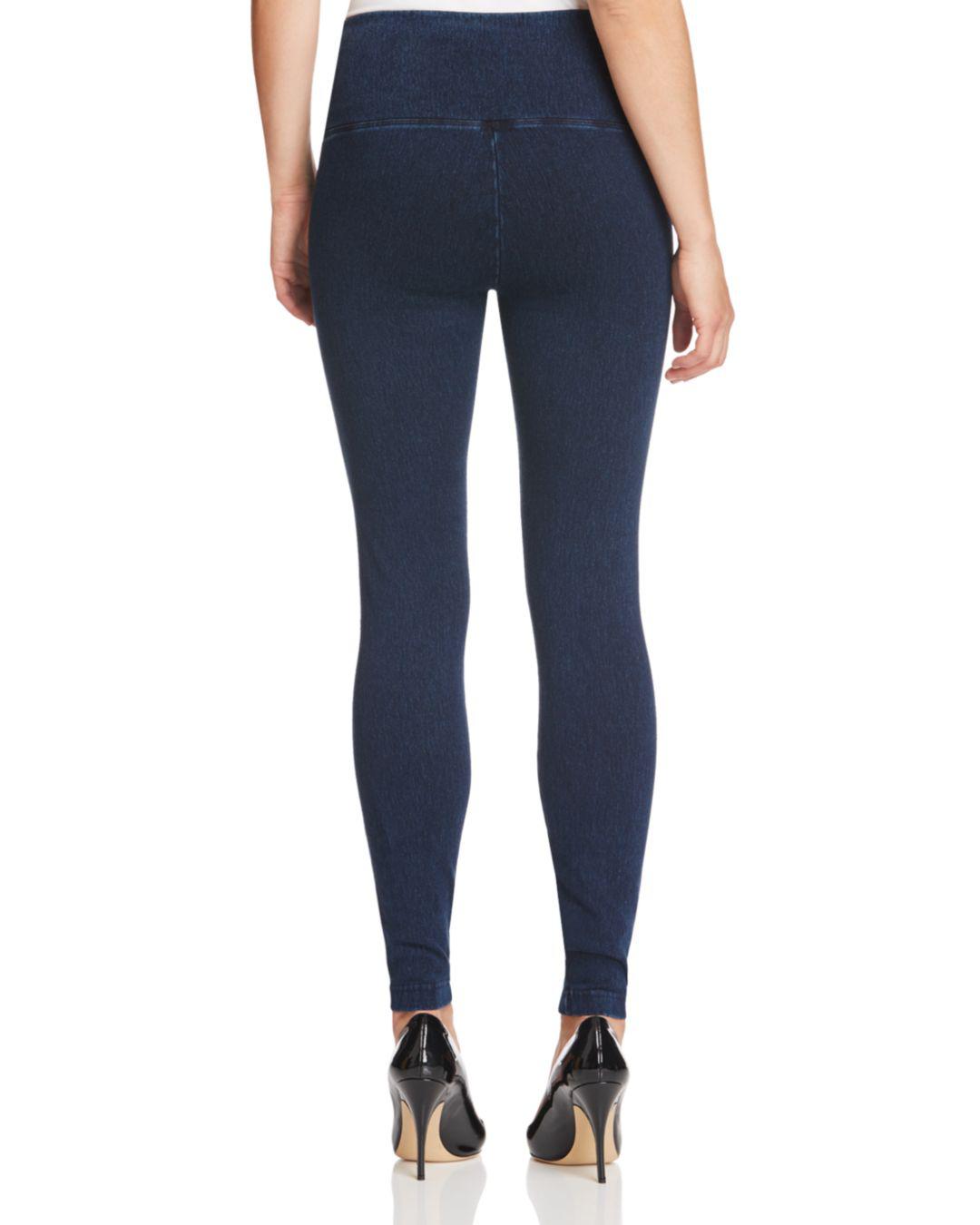 Lyssé High Waist Denim Leggings in Indigo (Blue) - Lyst