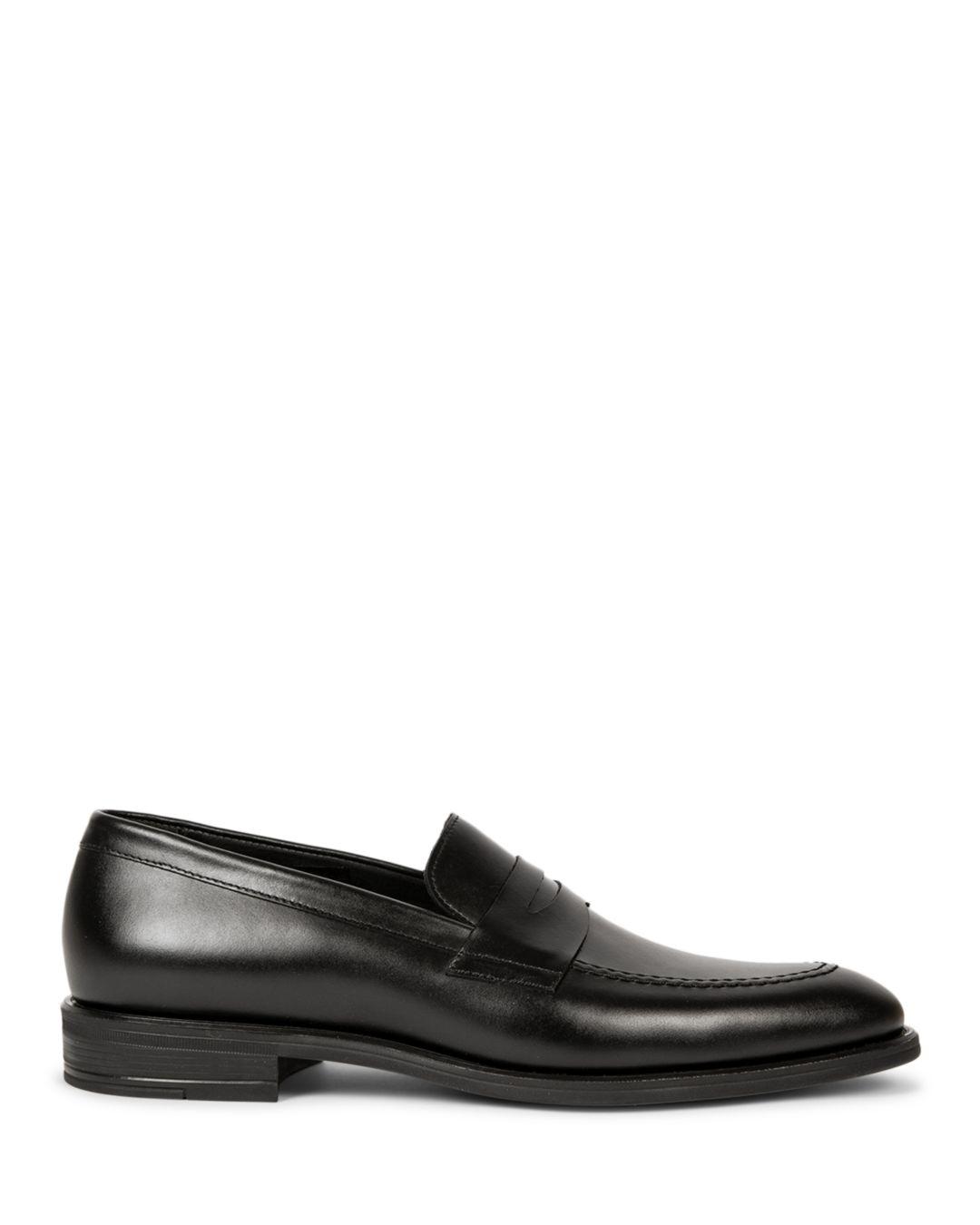 Paul Smith Remi Slip On Penny Loafers in Black for Men | Lyst
