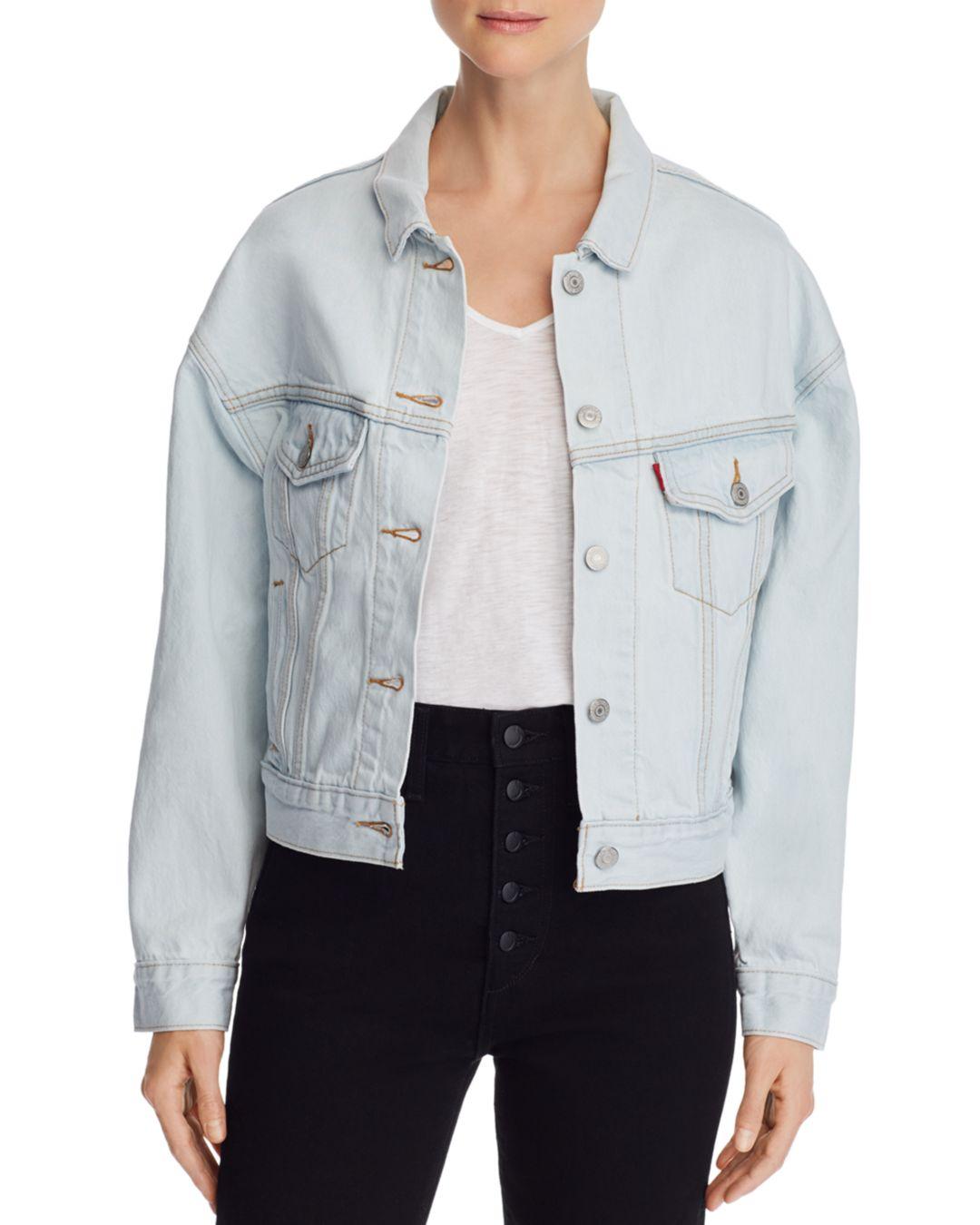 levi's slouch denim trucker jacket