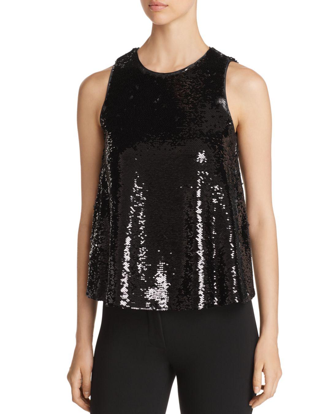 armani sequin top