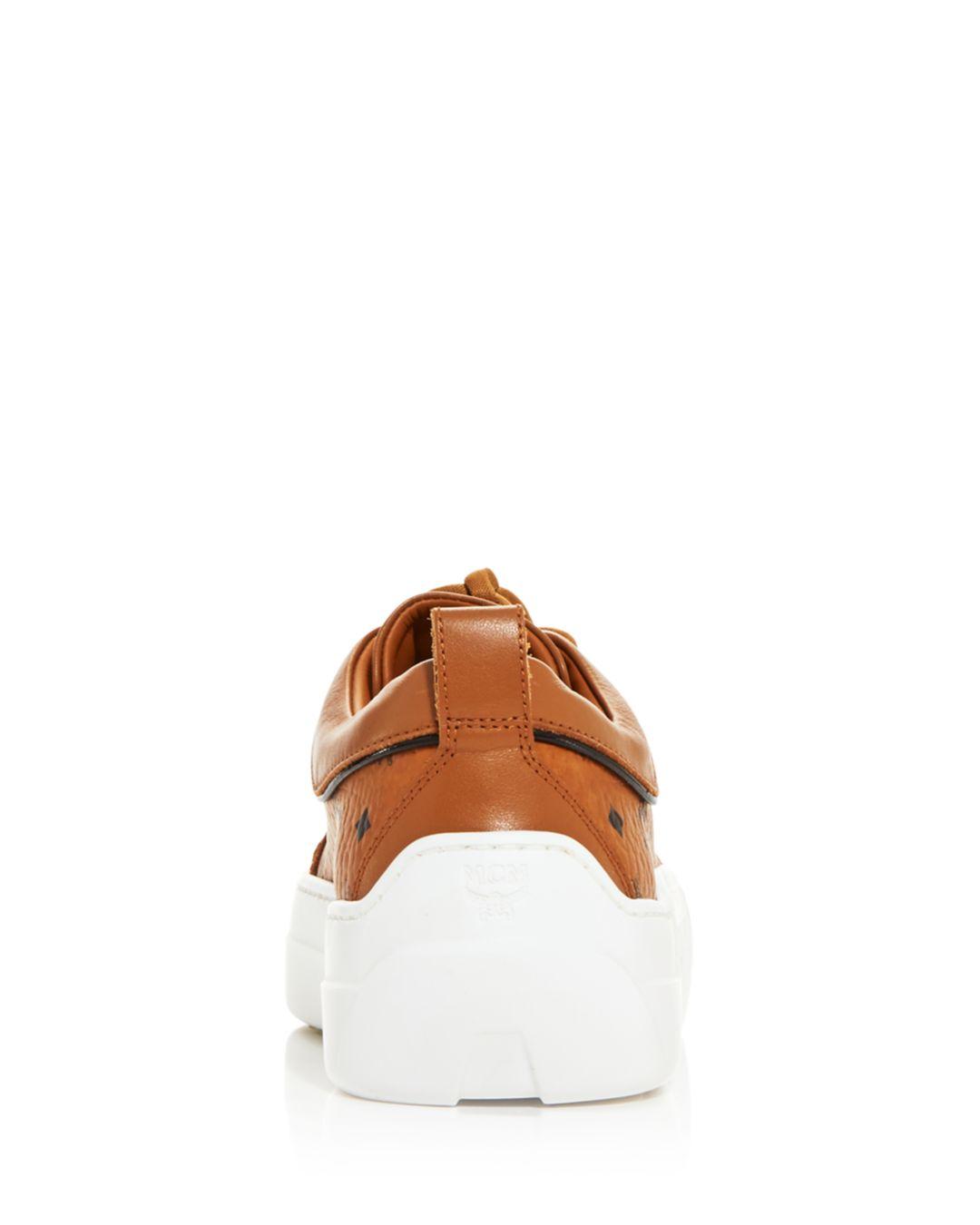 mcm skyward platform sneakers