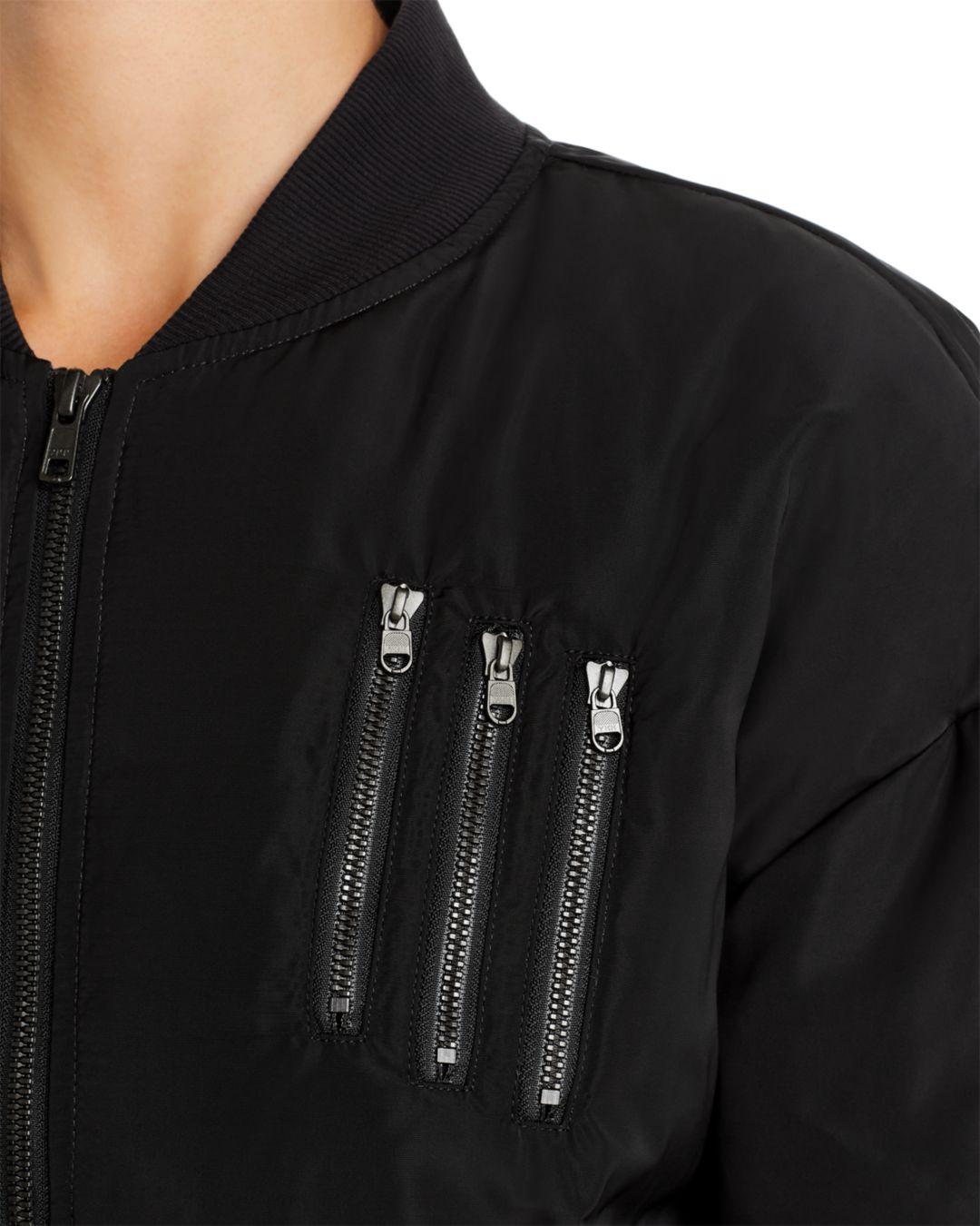 black squad bomber jacket