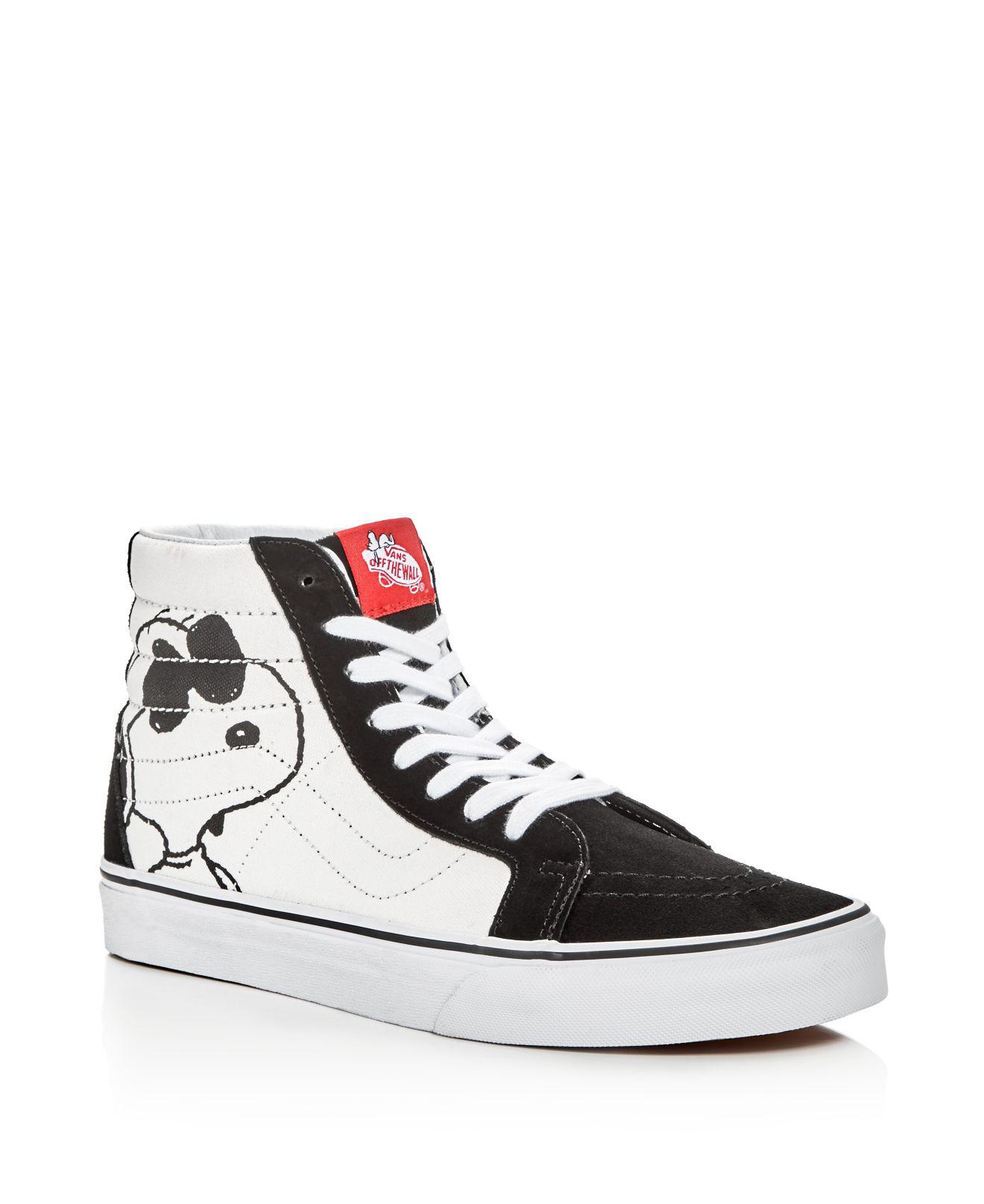 vans peanuts high tops