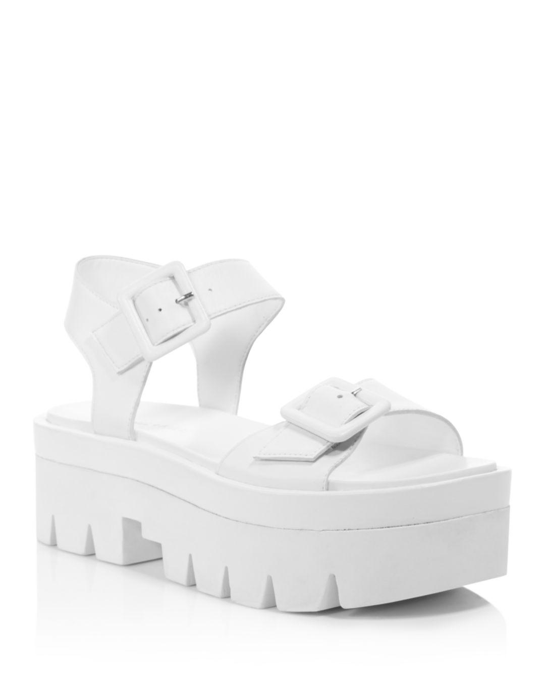 kendall and kylie wave platform sandals