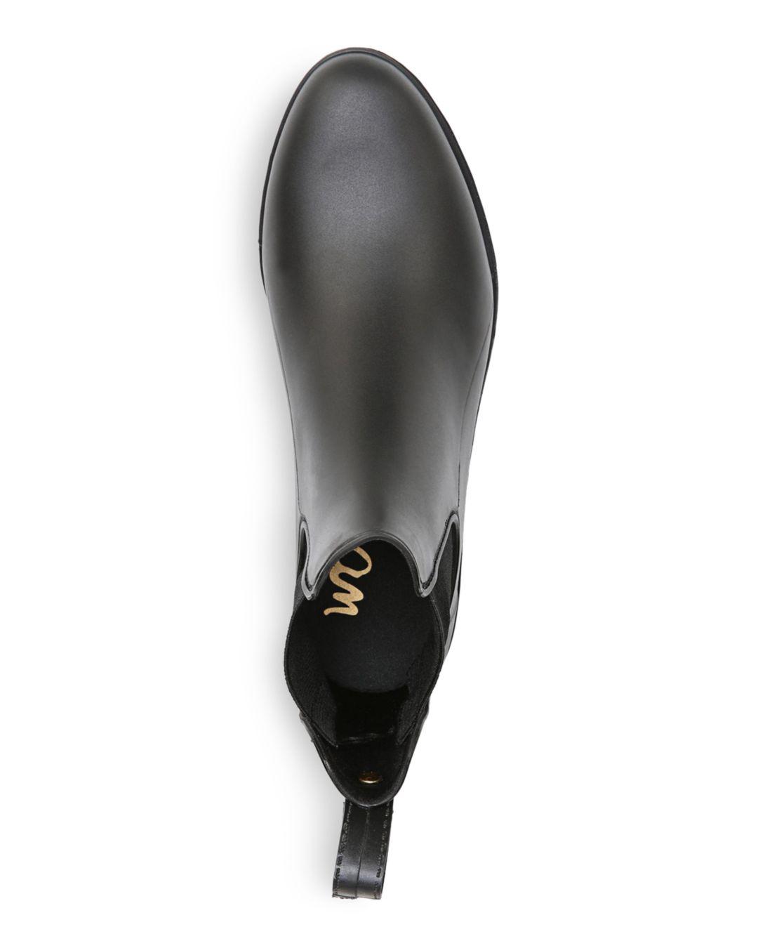 sam edelman tinsley matte chelsea rain booties