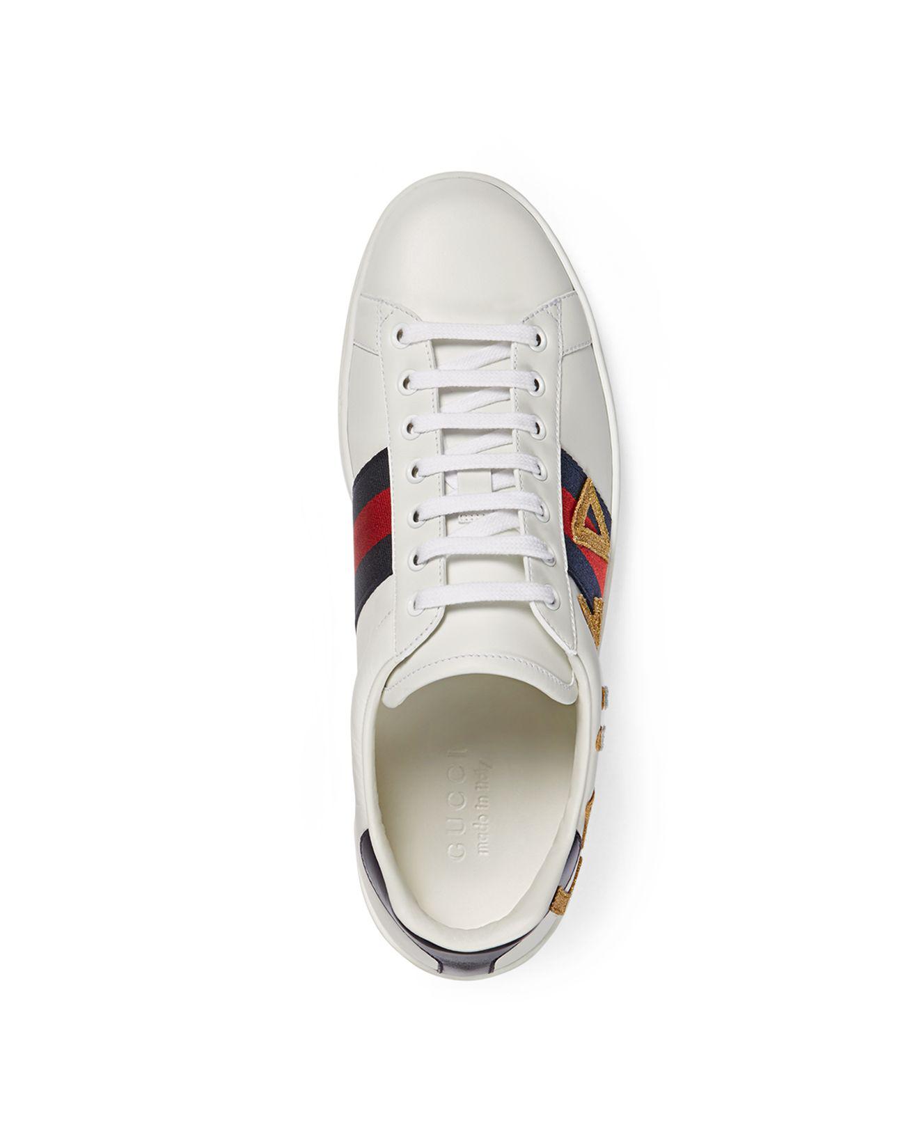 white mens gucci sneakers