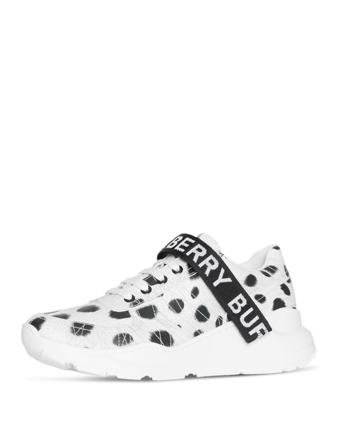 cheetah burberry sneakers