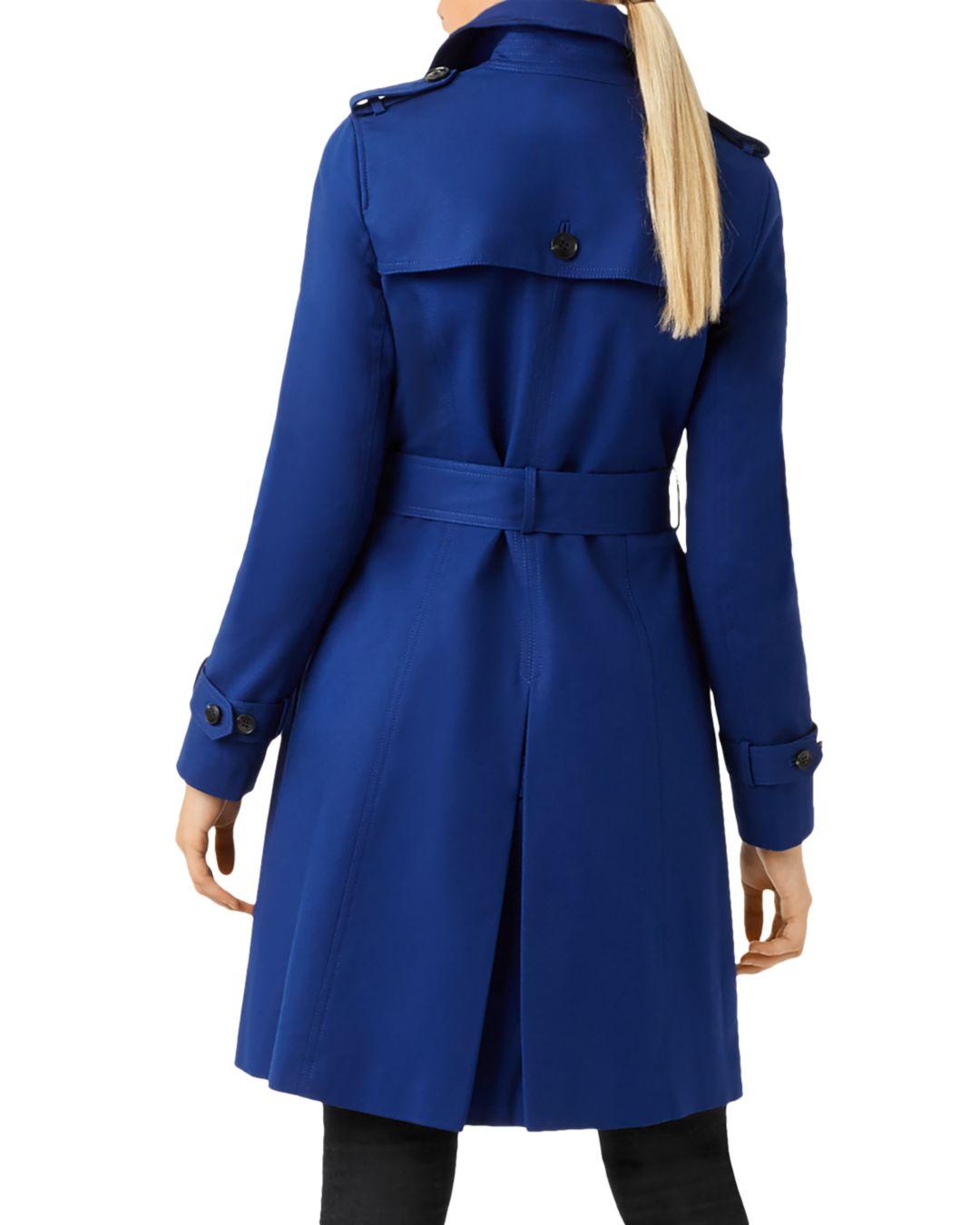 Hobbs Cotton London Saskia Trench Coat in French Blue (Blue) - Save 70% ...