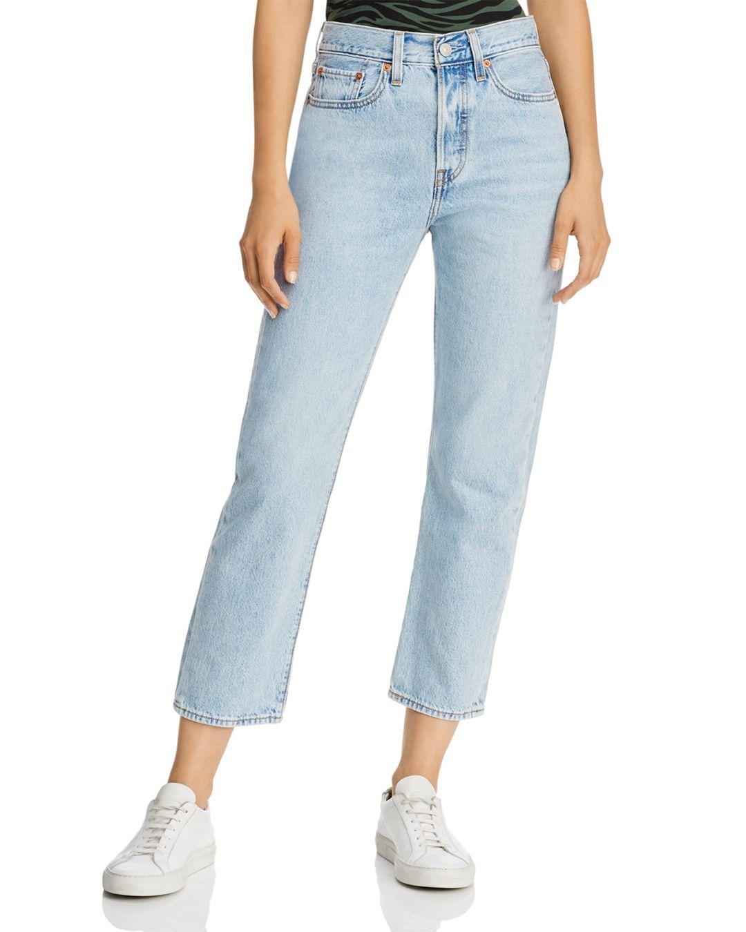 Levi's Wedgie Straight Jeans In Montgomery Baked in Blue | Lyst