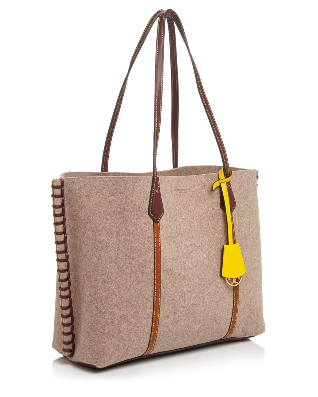 tory burch felt tote