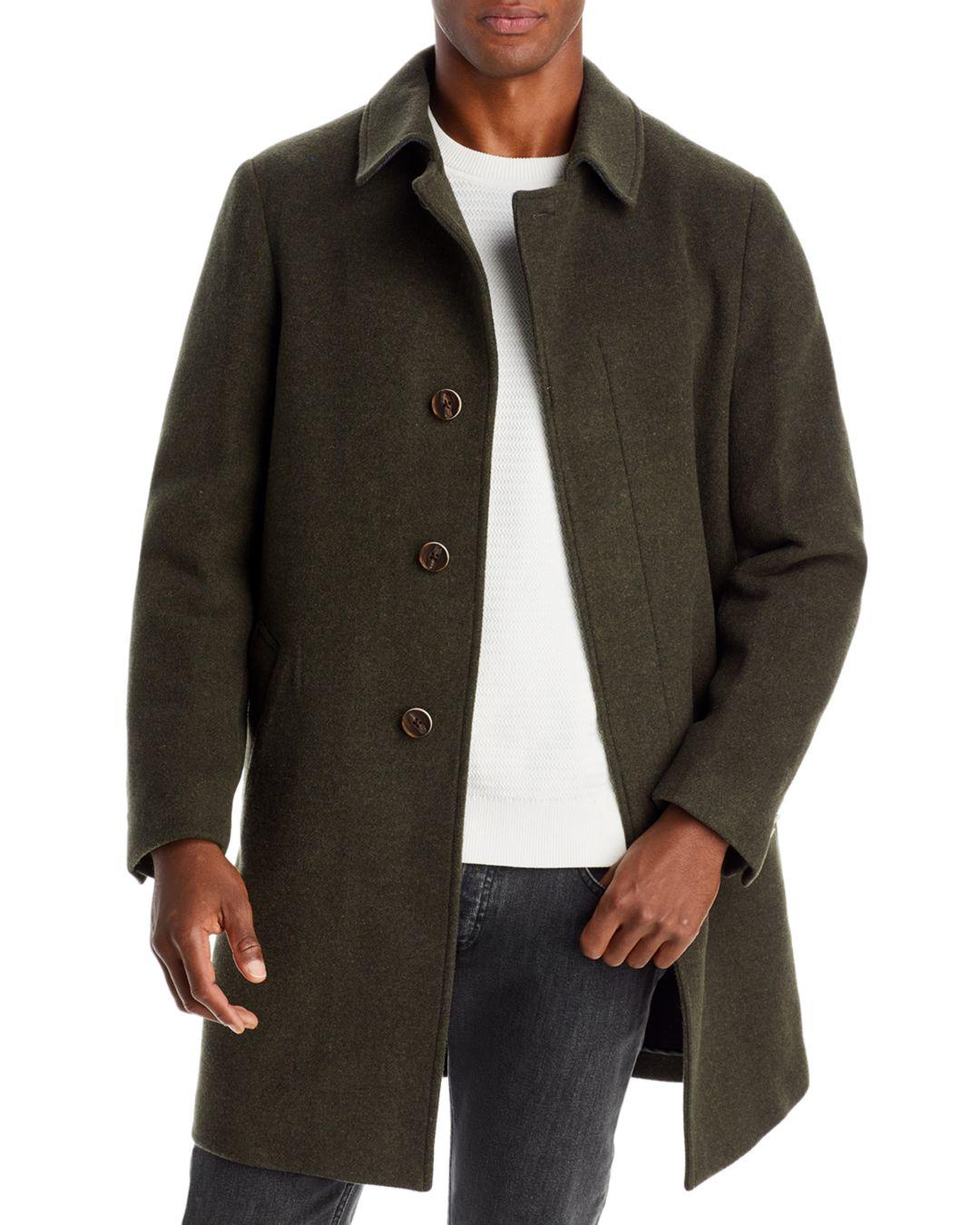 Rodd & Gunn Murchison Wool Blend Overcoat in Brown for Men Lyst