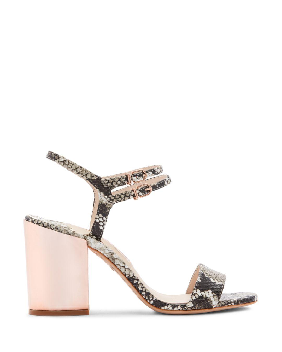 VERA BLACK SNAKE CLEAR BLOCK HEELS NWT VERA BLACK SNAKE CLEAR BLOCK HEELS NWT