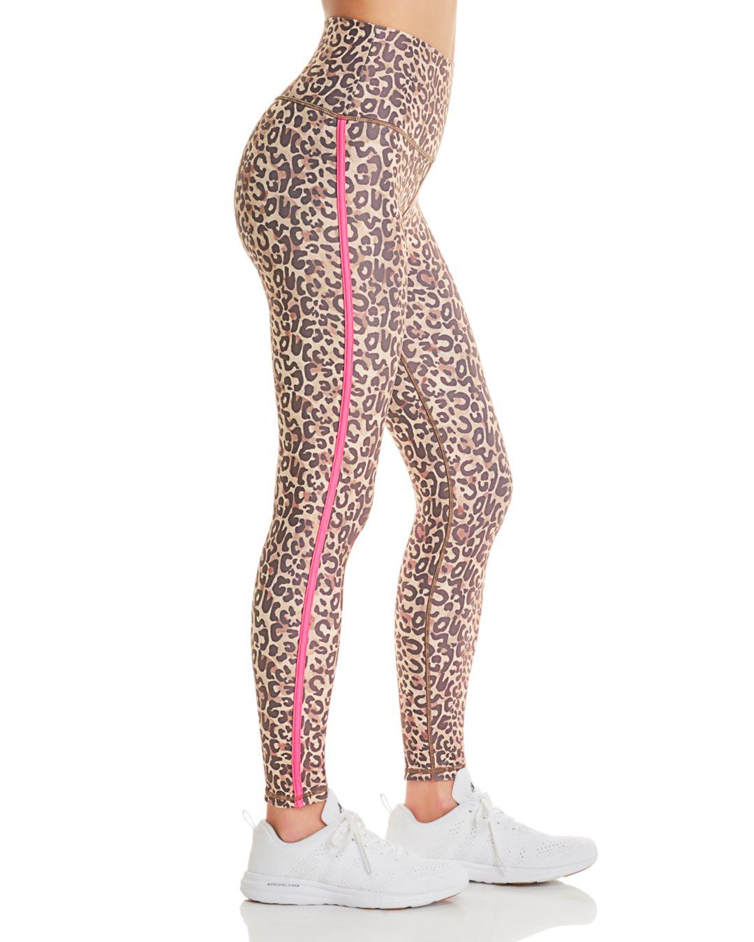 leopard stripe leggings
