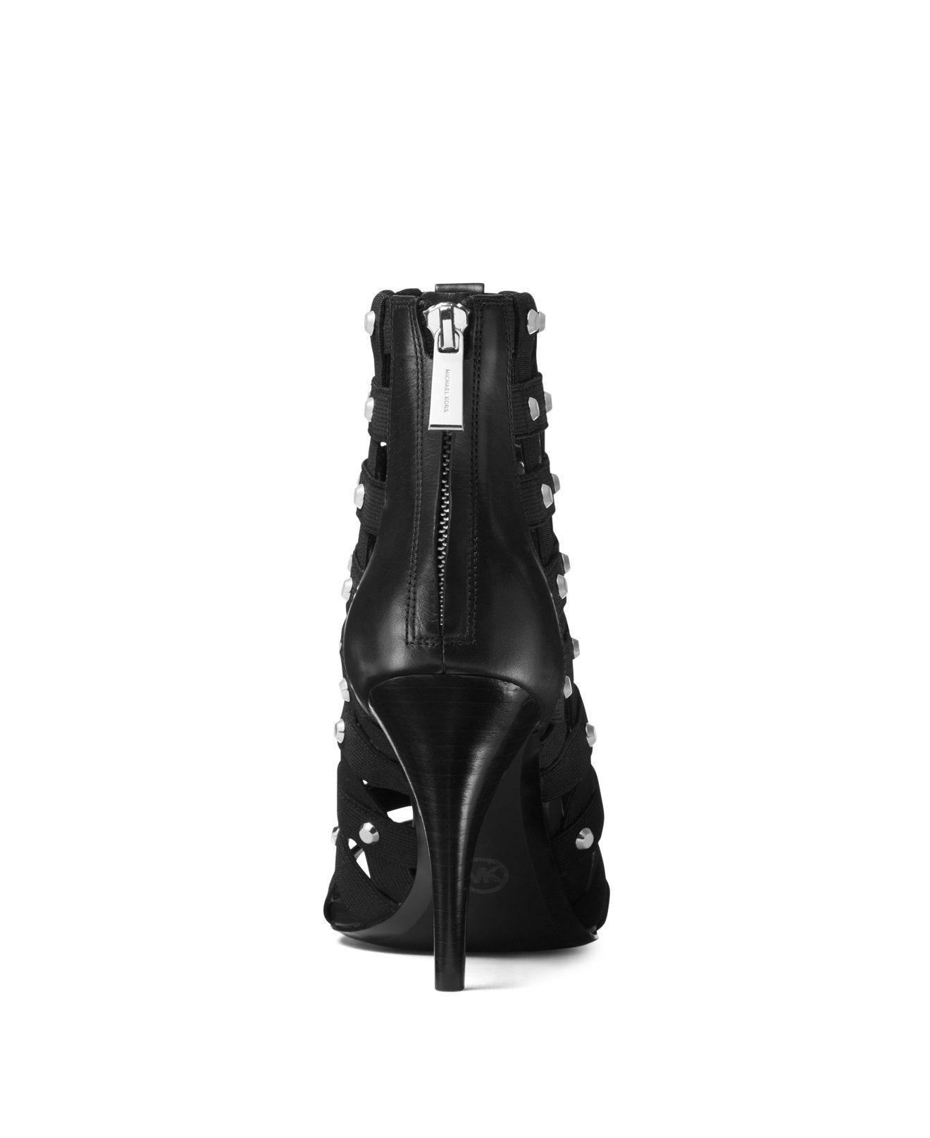 michael kors sherry studded caged sandal