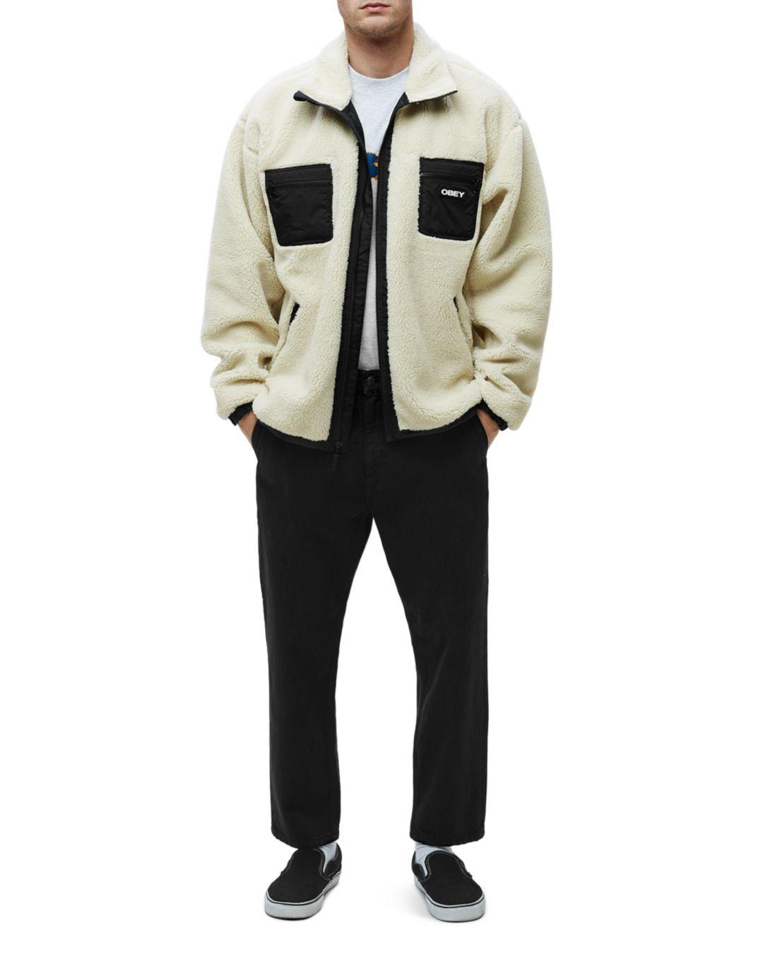 obey sherpa jacket