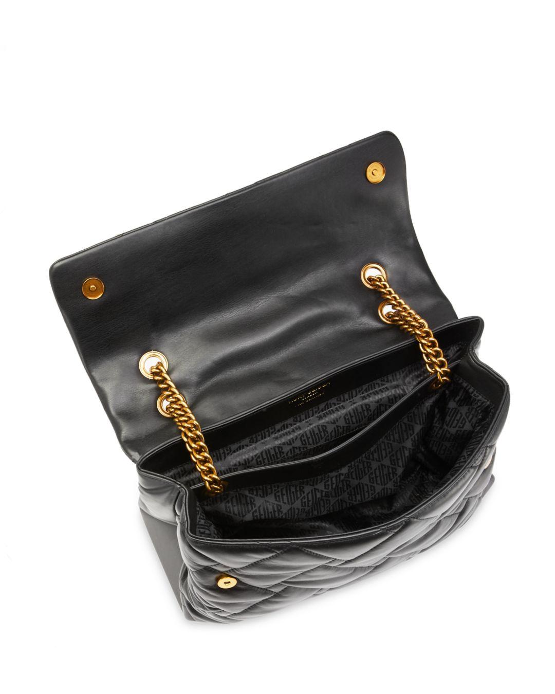 xxl kensington soft quilted leather shoulder bolsa