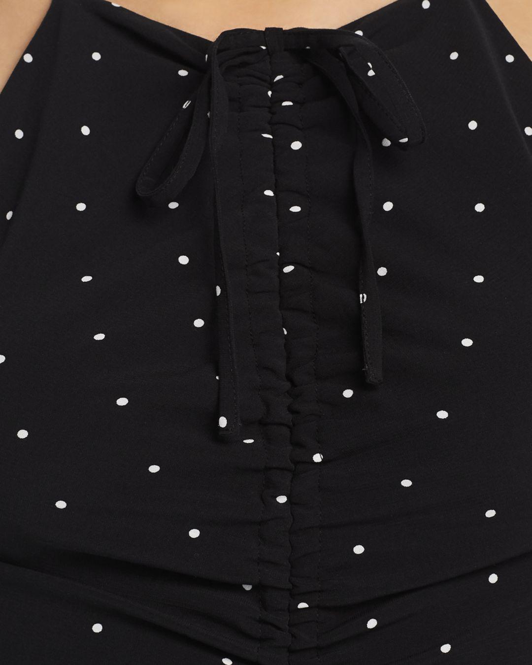 alice mccall oscar ruched midi dress