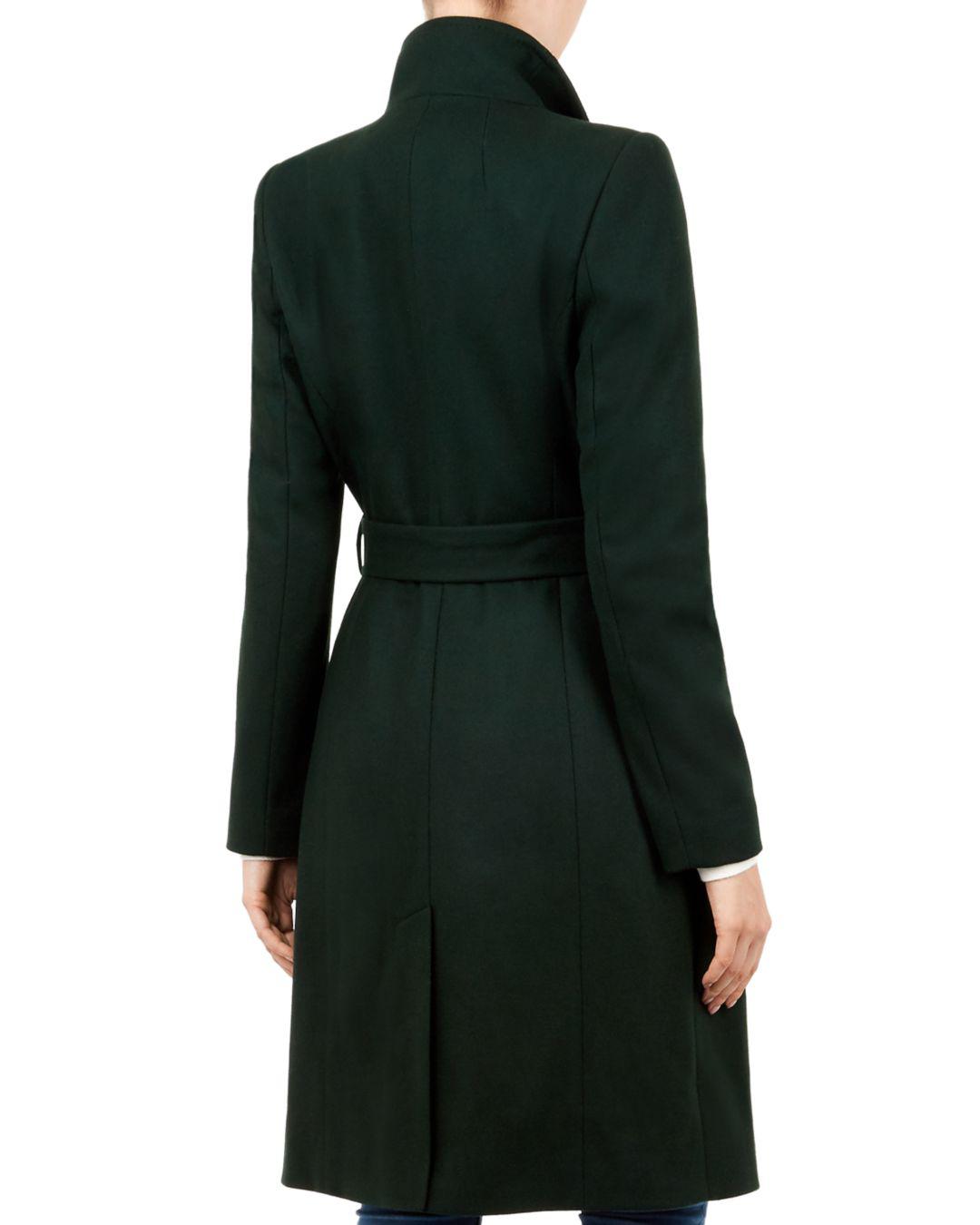 ted baker dark green coat
