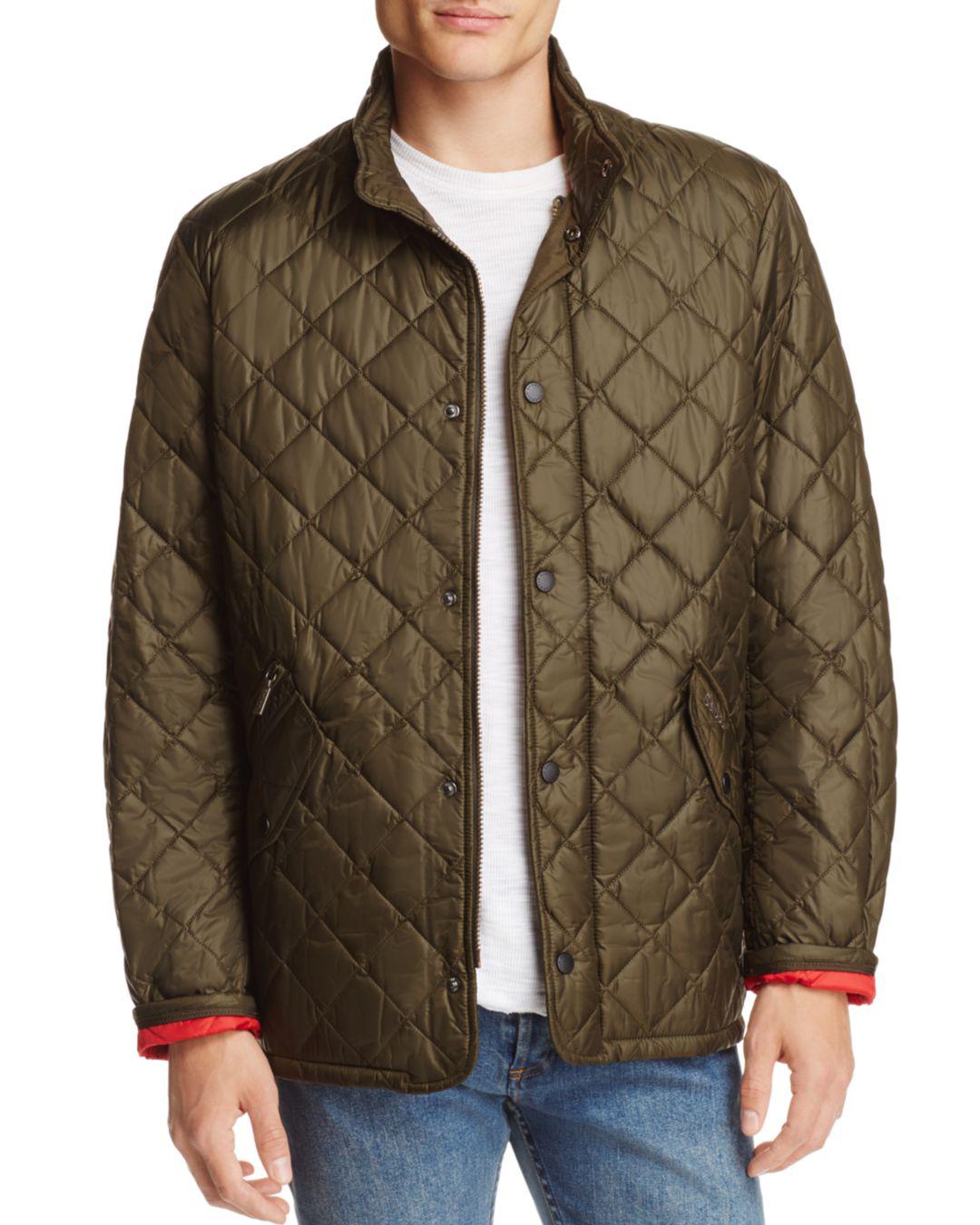 Barbour Flyweight Chelsea Quilted Jacket in Olive (Green) for Men - Lyst