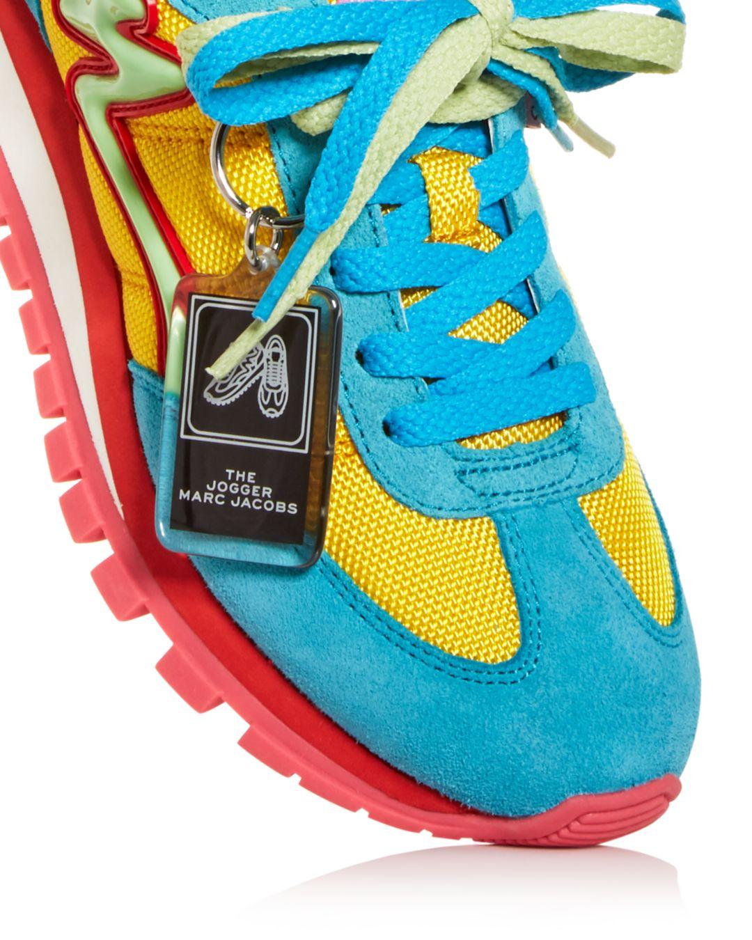 Marc Jacobs The Jogger Sneakers in Turquoise (Blue) - Save 19% - Lyst