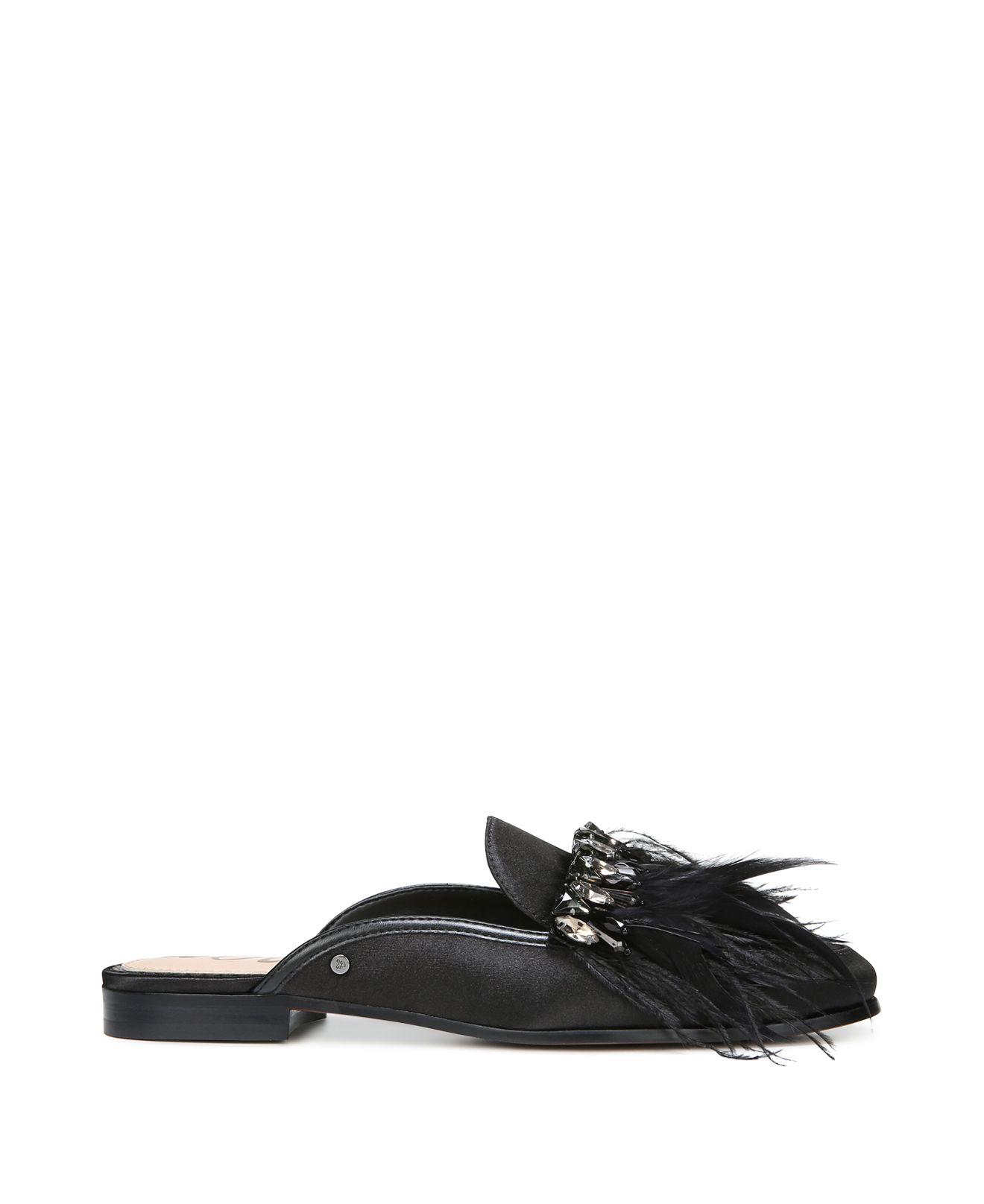sam edelman satin mules