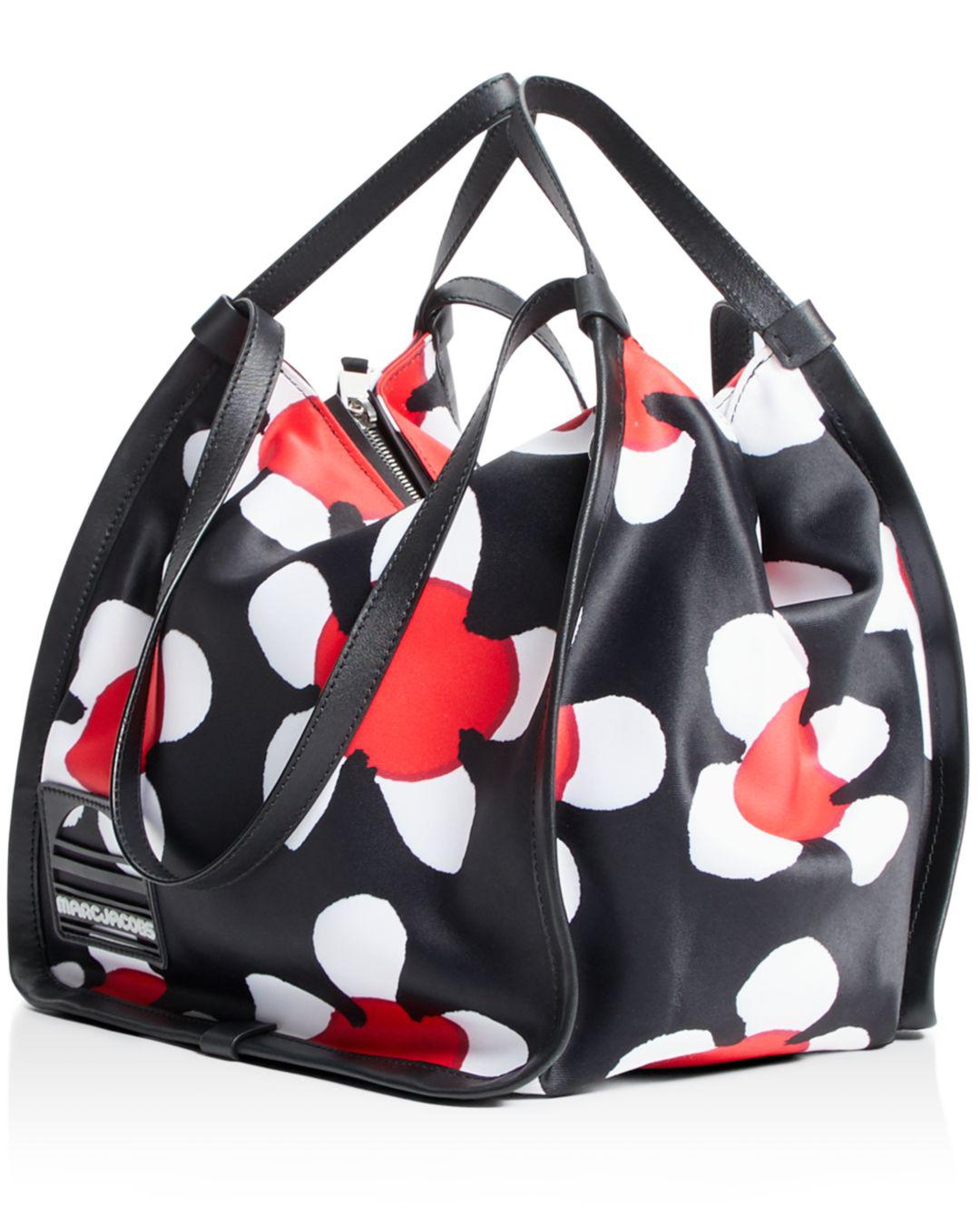 Marc Jacobs Floral Print Sport Tote in Red | Lyst