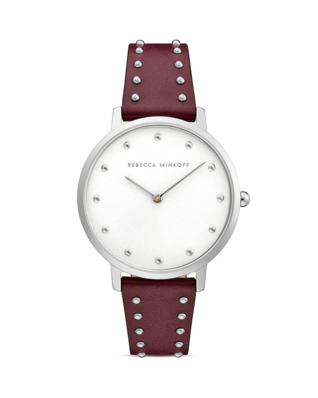 rebecca minkoff studded watch