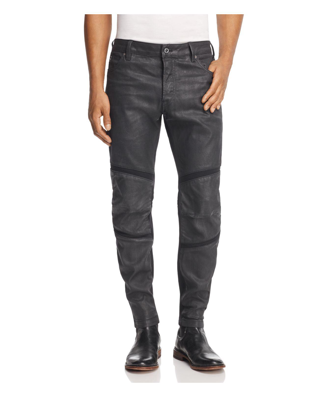 G-Star RAW Denim Motac 3d Slim Fit Coated Jeans In Dark Grey in Gray for  Men - Lyst