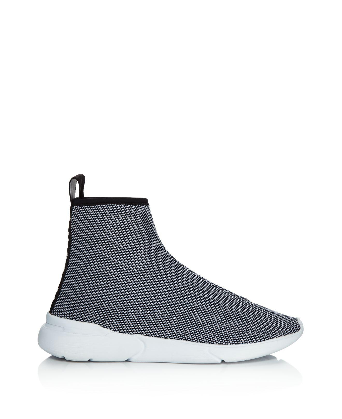 moschino neoprene sneakers