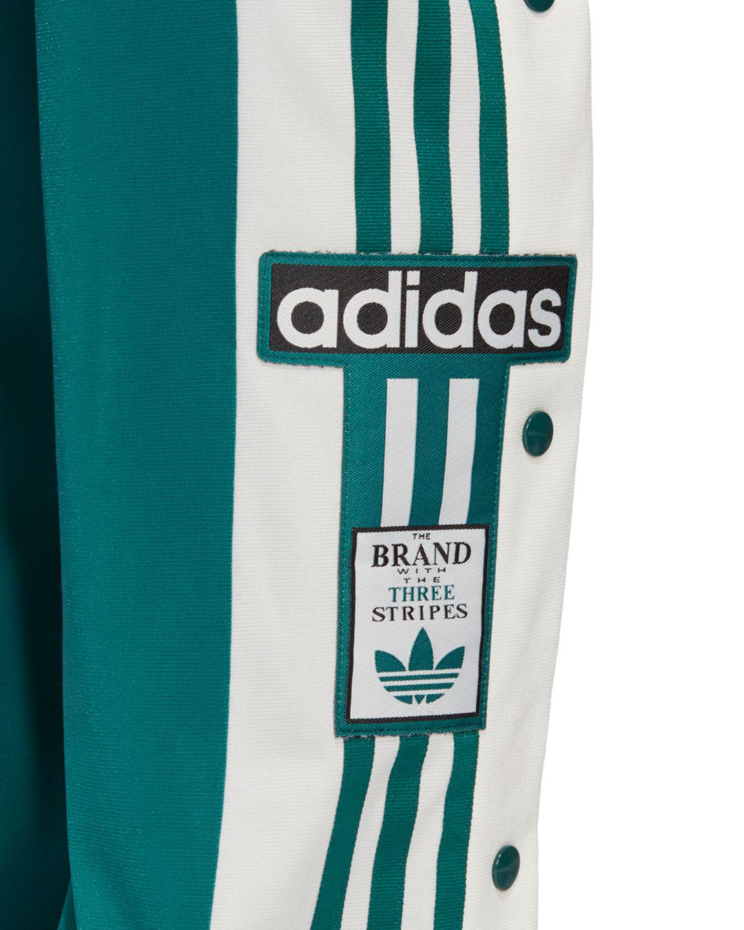 adidas Originals Adibreak Side-snap Track Pants in Green - Lyst