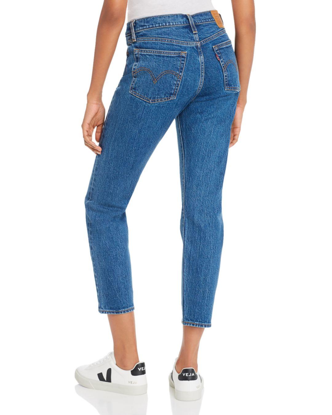 levi wedgie icon high rise jeans