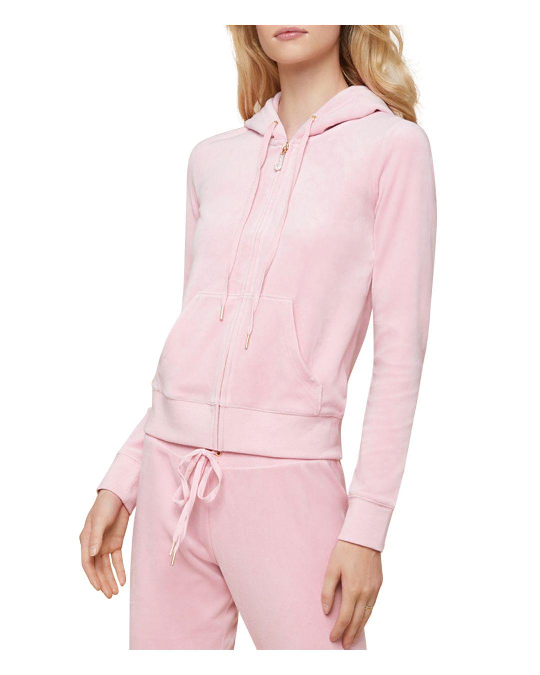 Juicy couture robertson velour hoodie 2025