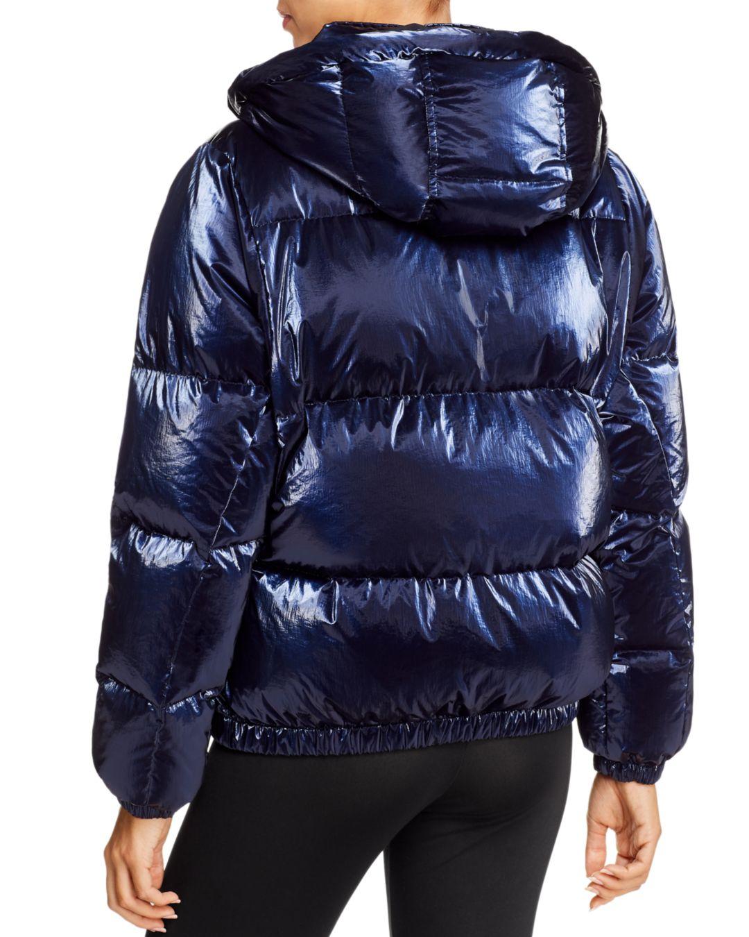 mont blanc hooded puffer jacket