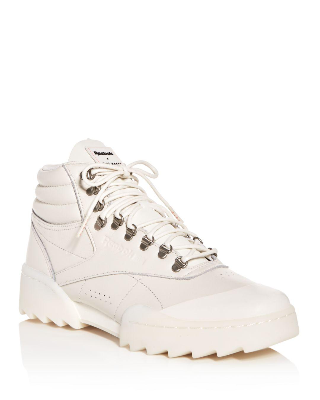 Reebok Women's Freestyle Hi Nova Ripple X Gigi Hadid High - Top Sneakers -  Lyst