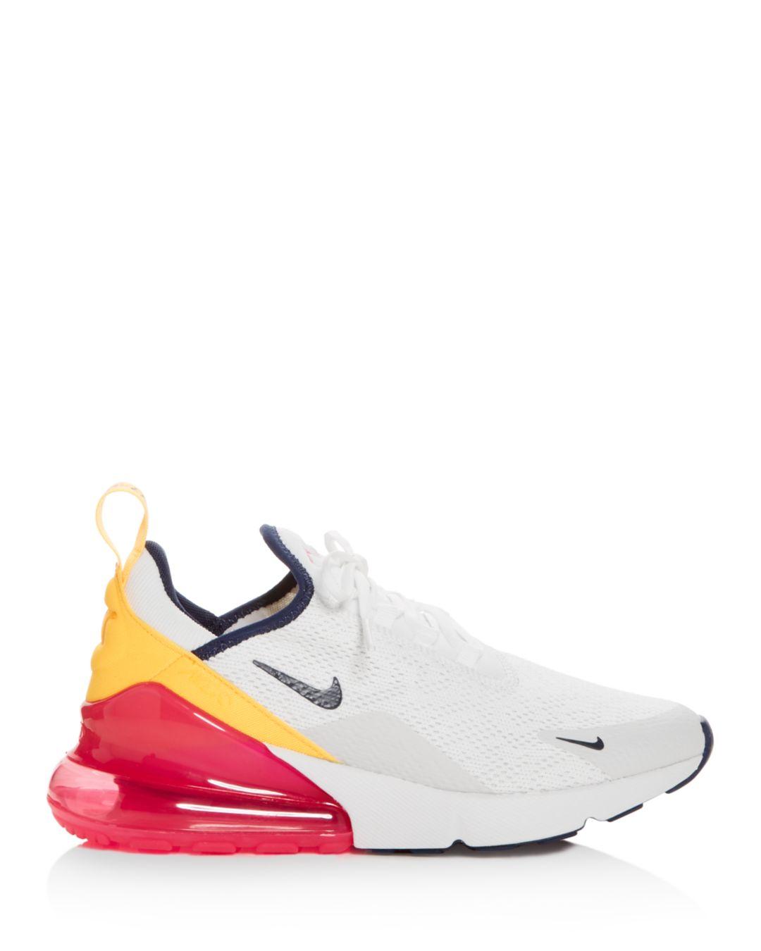 Nike Womens Air Max 270 Shoes in White | Lyst