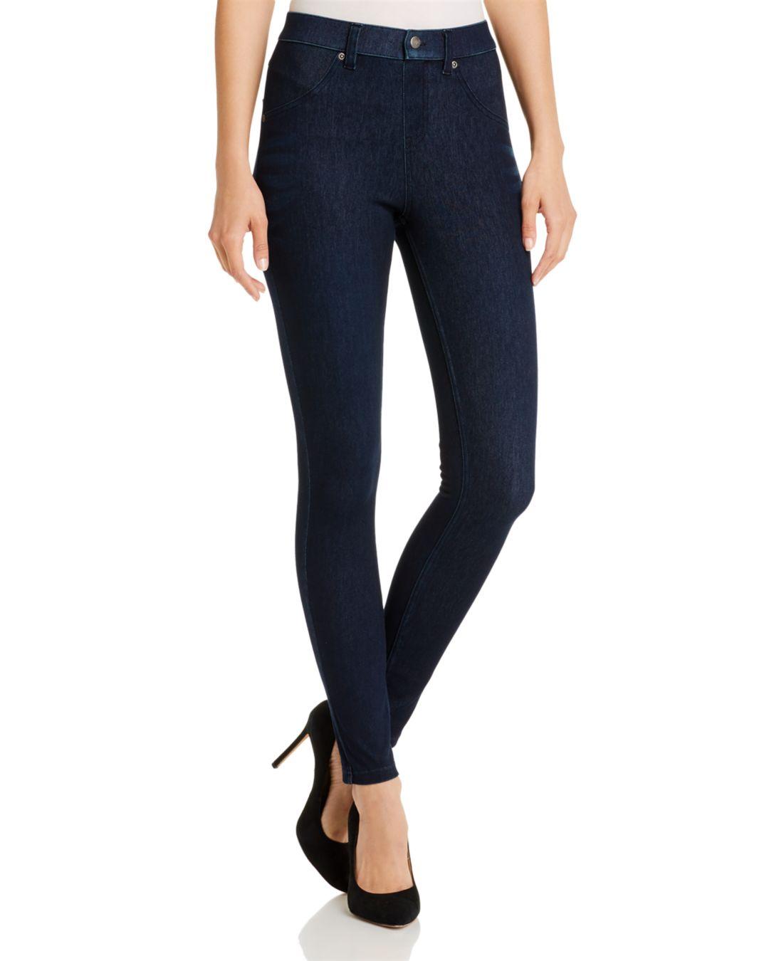 hue stretch denim leggings