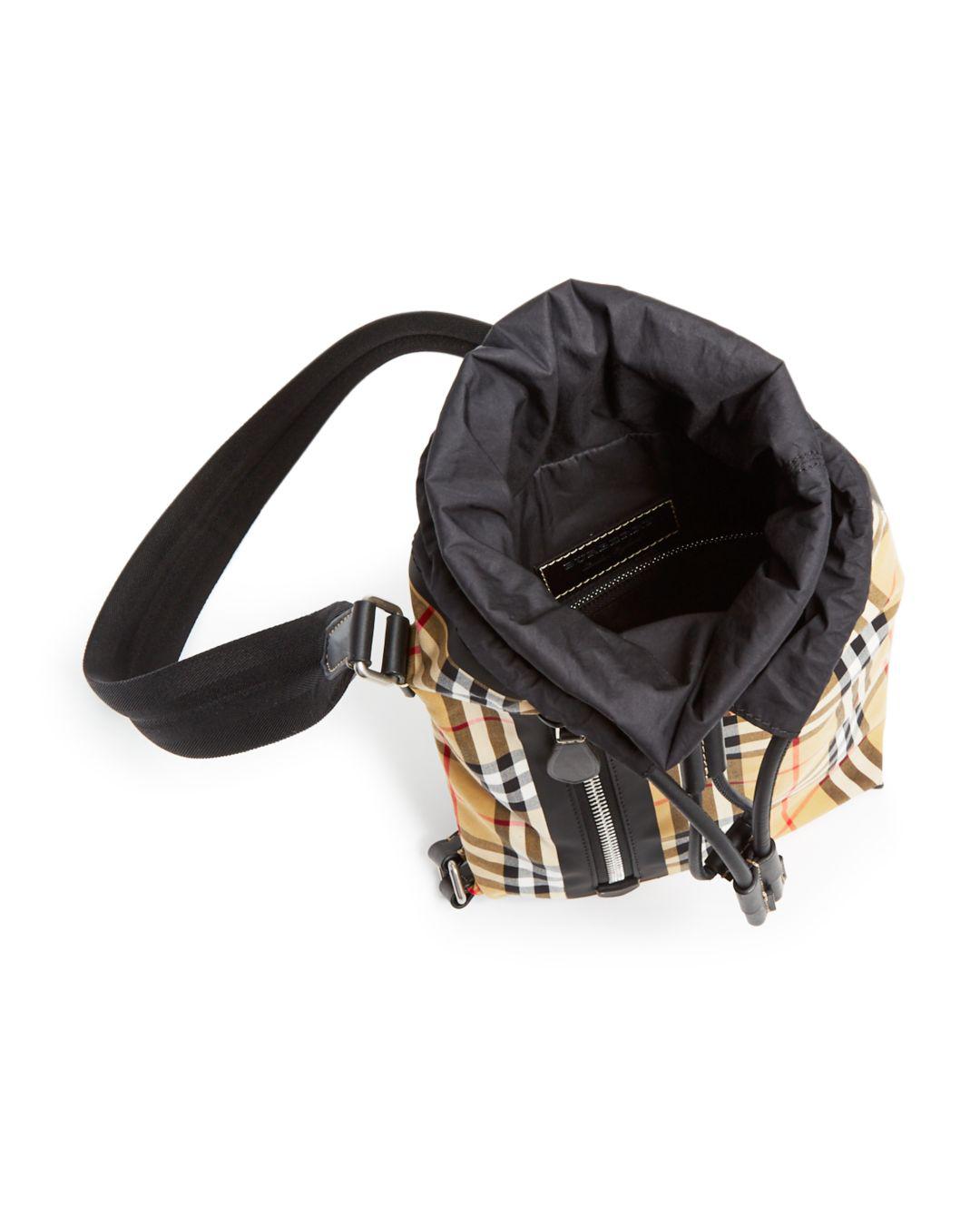 burberry small vintage check duffle