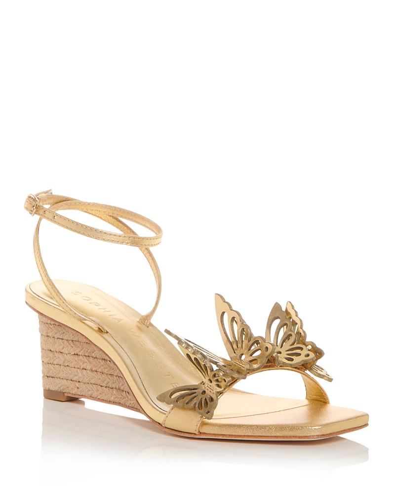 Sophia Webster Vanessa Butterfly Espadrille Wedge Sandals in