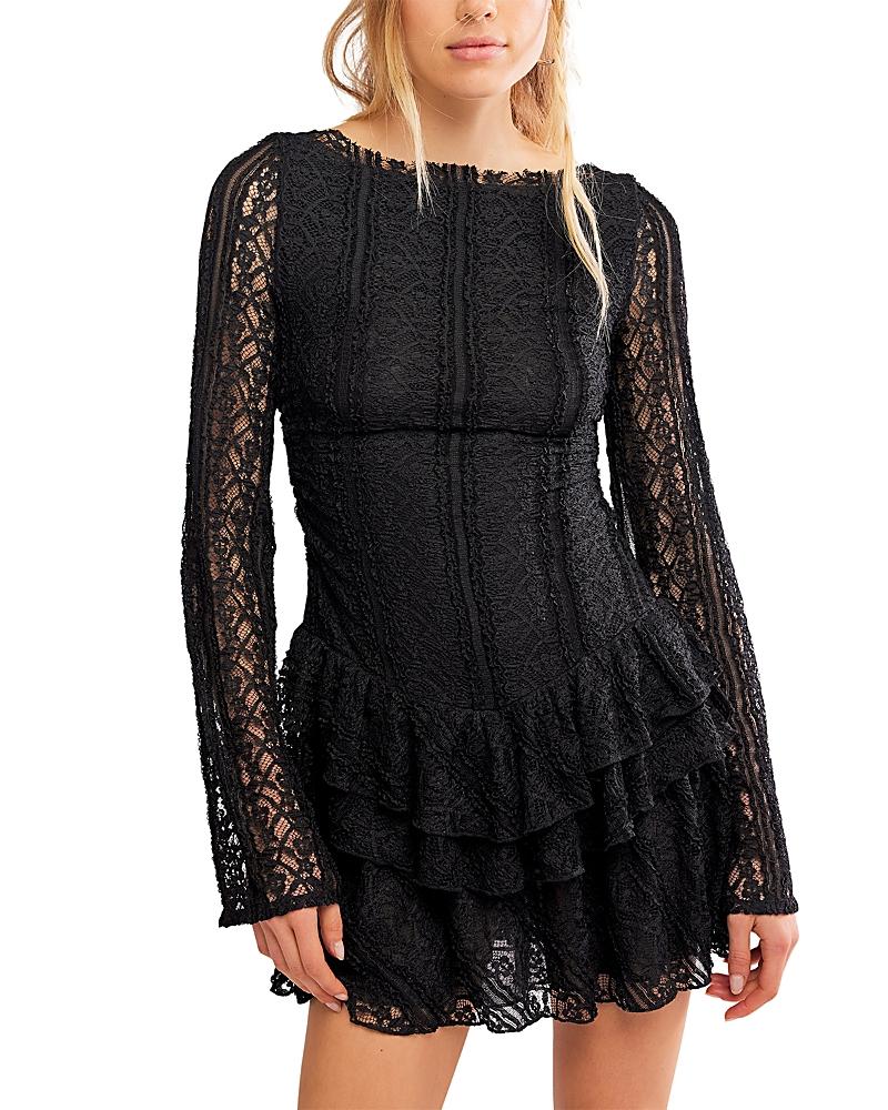 free people black lace dress Magic Maxi neckline * Simple Free People Ibiza Lace Dress