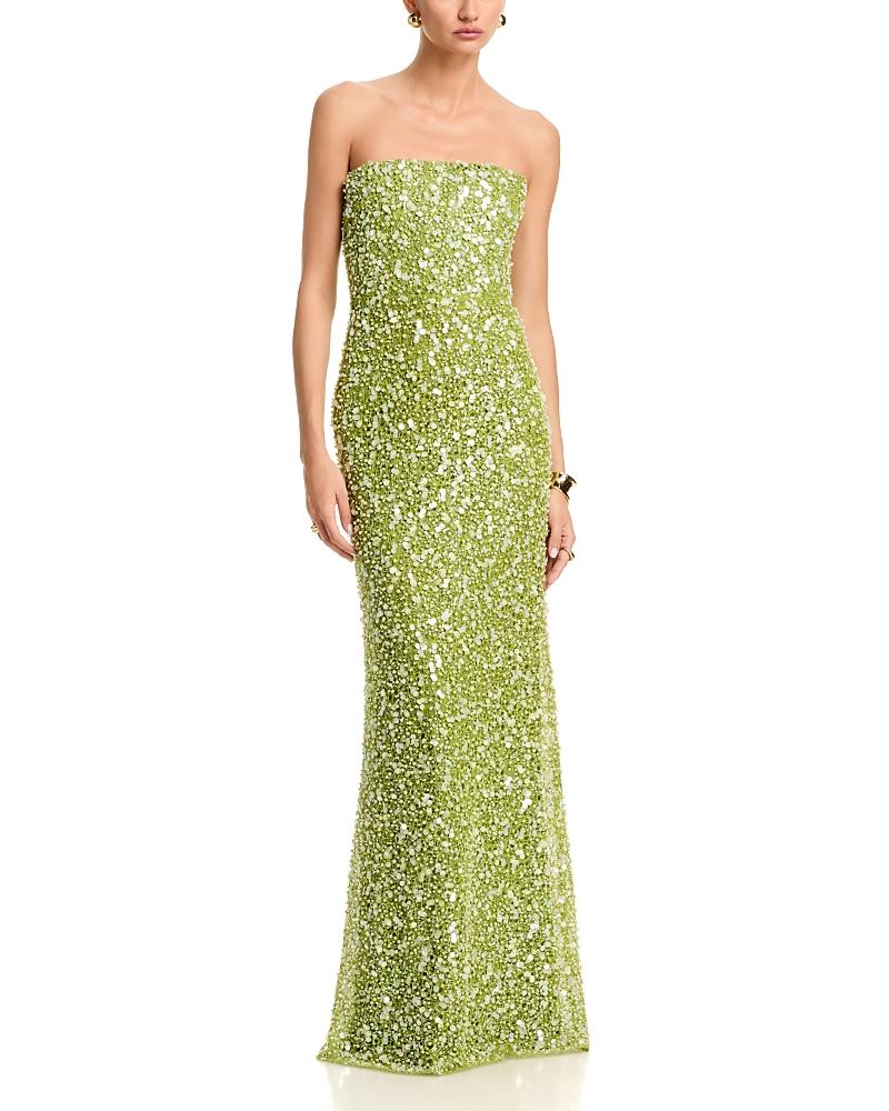 slim fit dress slacks Sau Lee Jackson Jacquard Gown – GlamEdge Dress & Gown