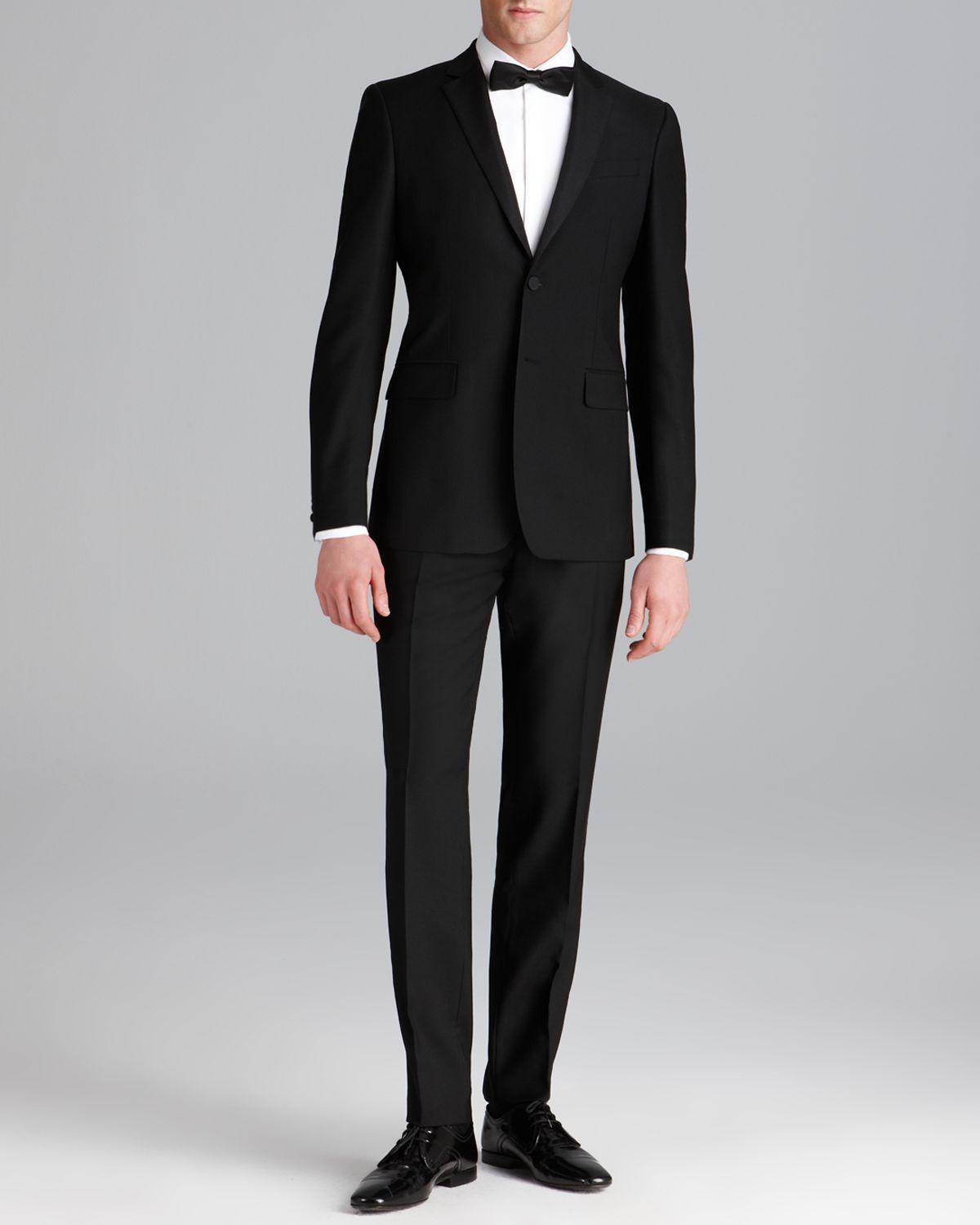 Lyst - Burberry Millbank Tuxedo Suit - Regular Fit in Black for Men