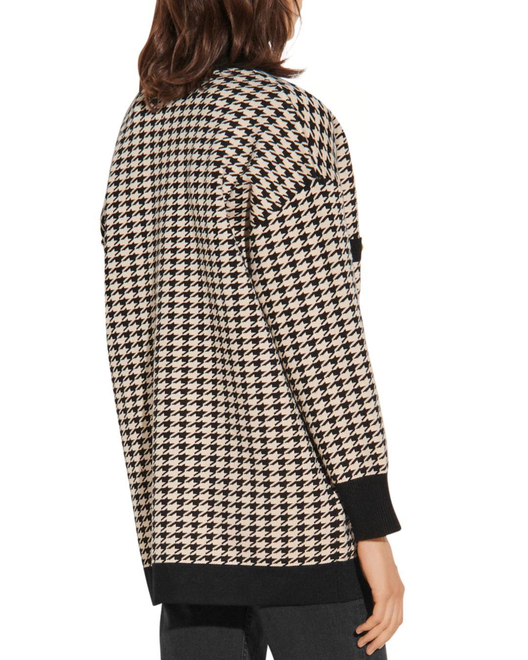 Sandro Synthetic Dane Oversized 