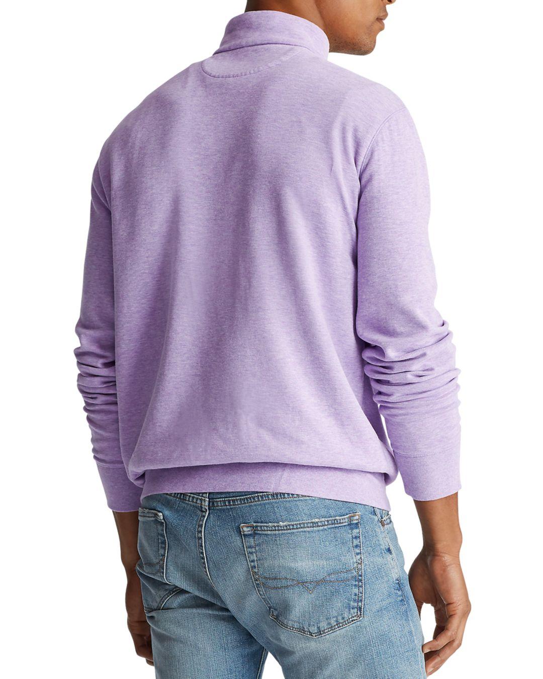 polo ralph lauren double jersey zip top