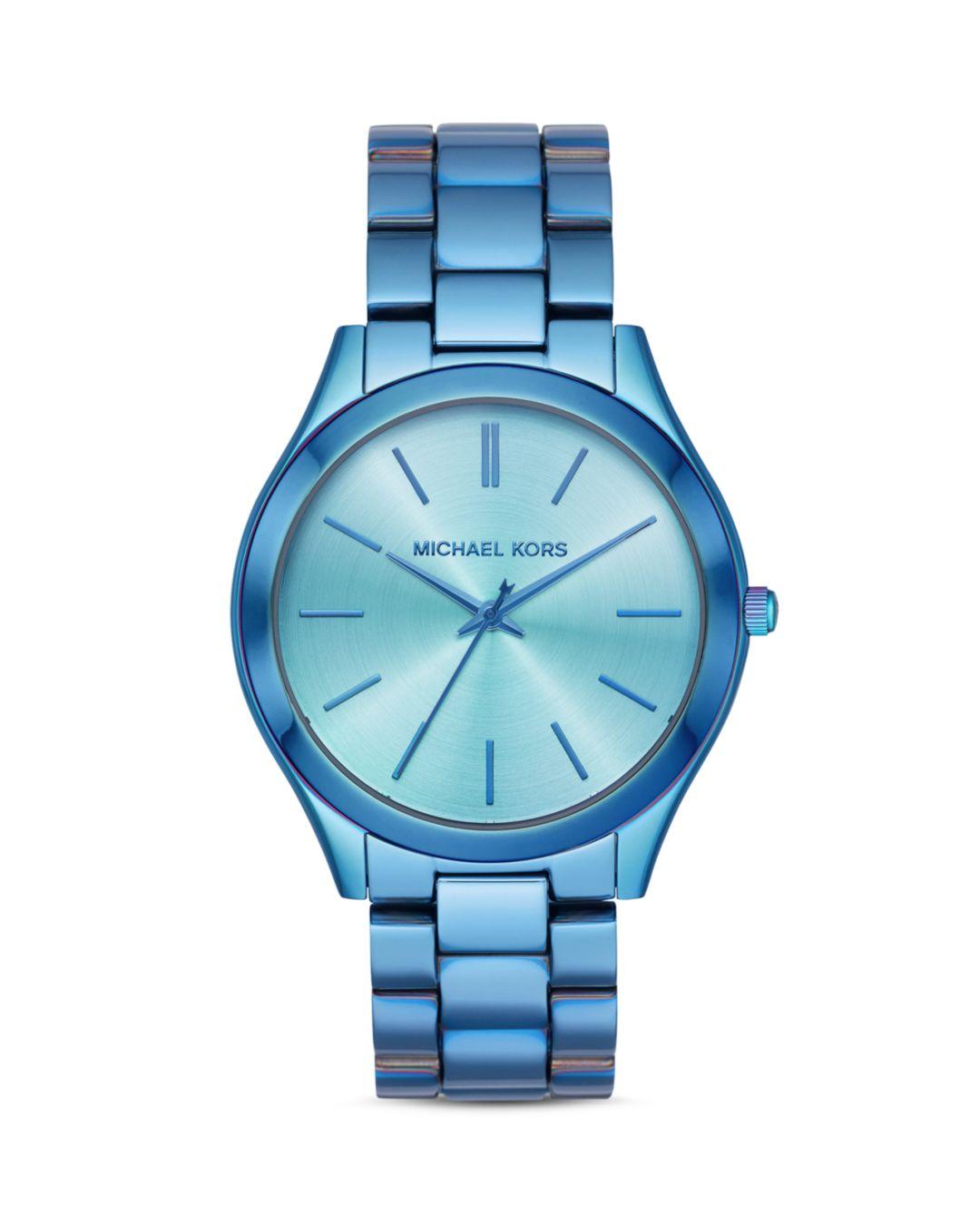 mk watch slim runway