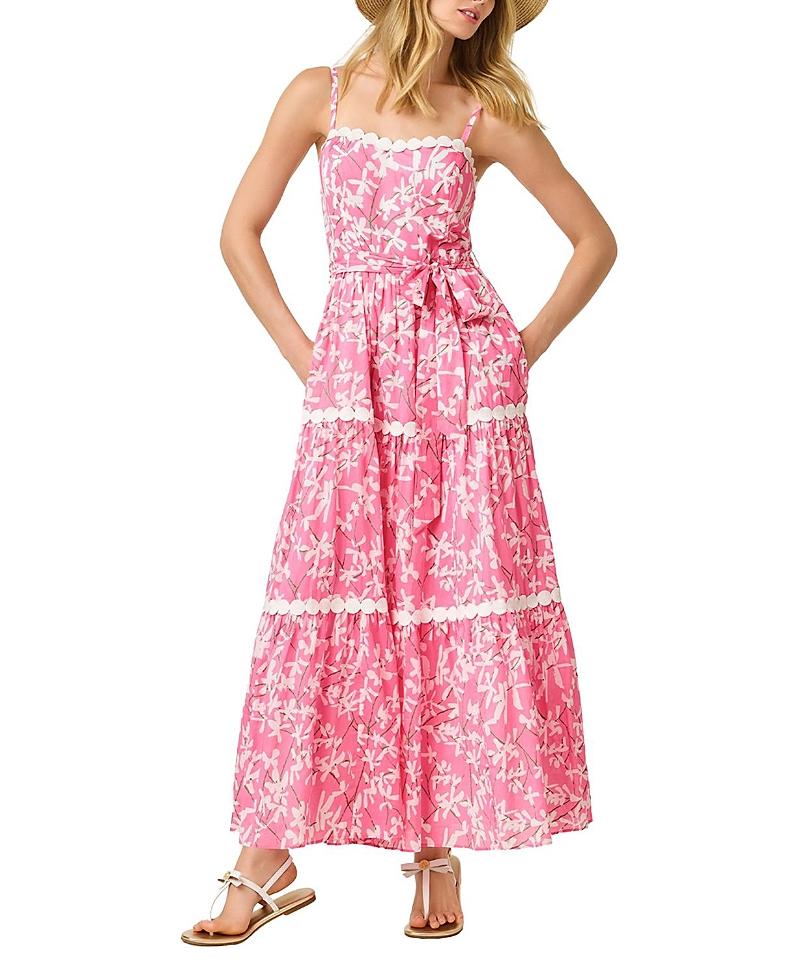 lexi white linen midi dress Lexi Lace Midi Dress S