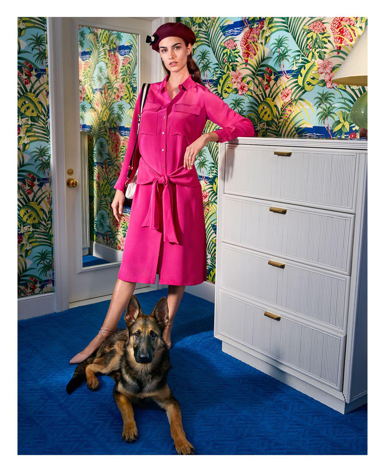 hobbs silk dress