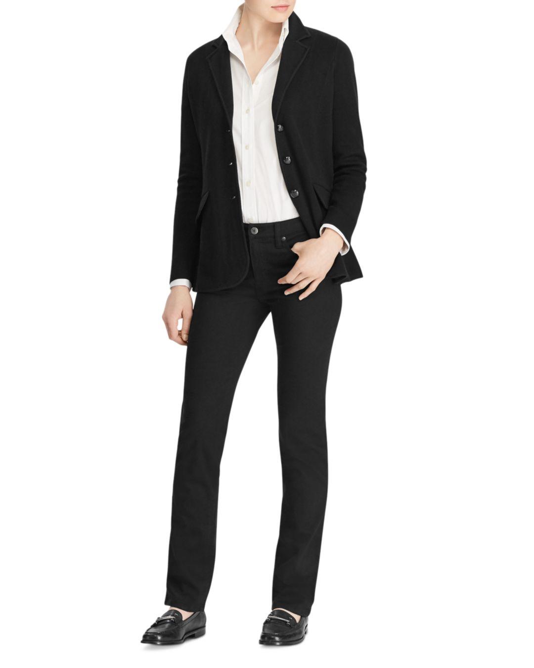 ralph lauren modern straight curvy jeans