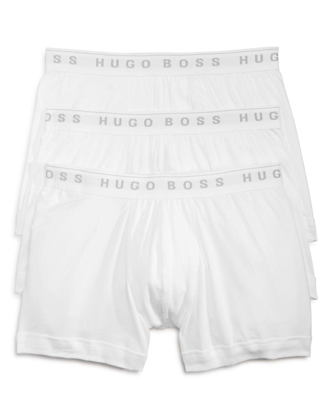 BOSS by Hugo Boss Cotton Boxer Briefs - Pack Of 3 in White for Men - Lyst