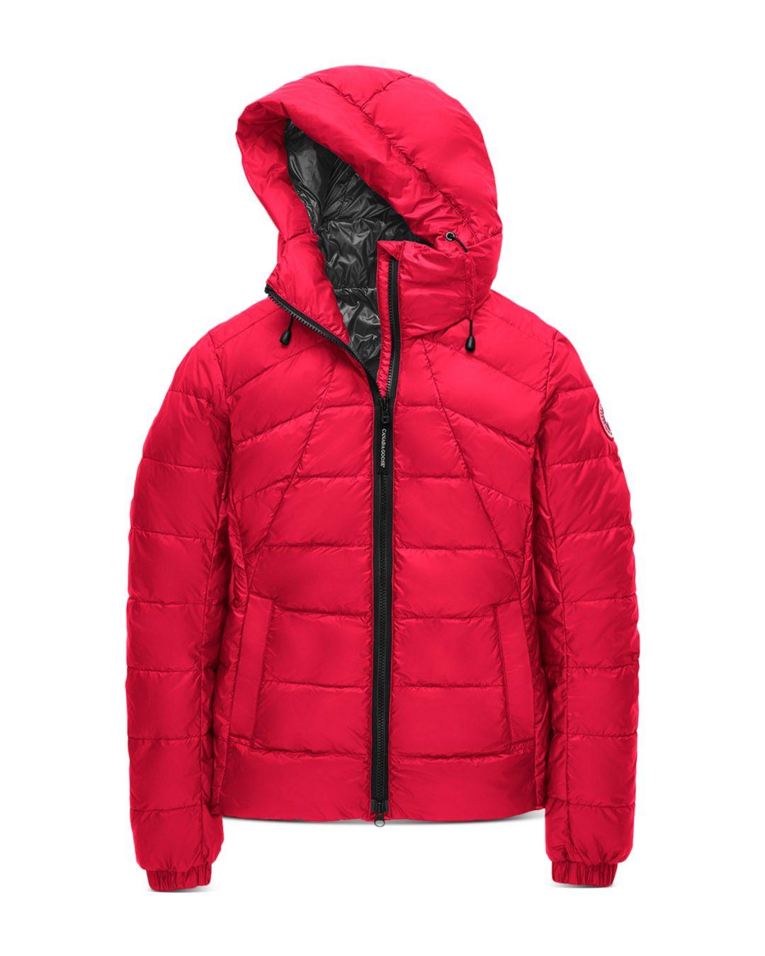 Canada Goose Goose Abbott Hoody Packable Down Jacket in Red - Save 